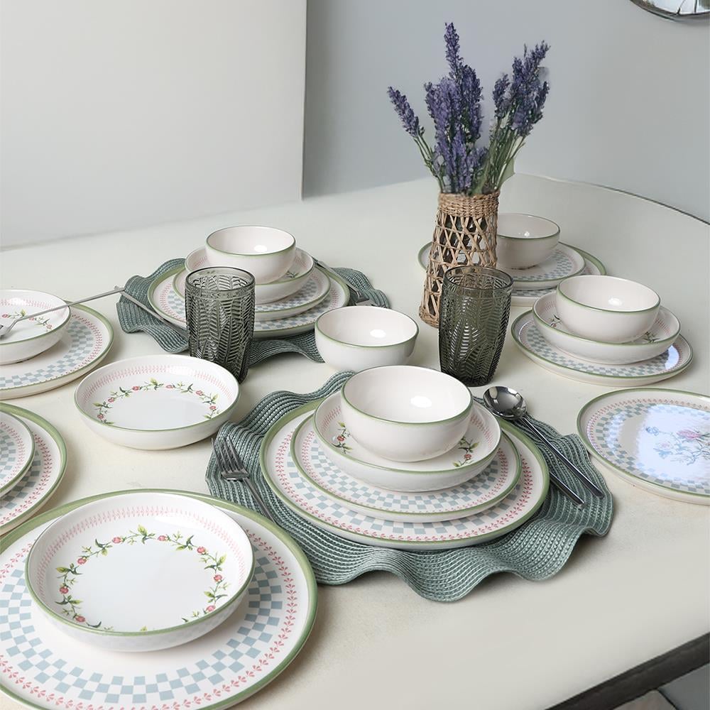 Rose Line Yemek Takımı 24 Parça 6 Kişilik 22909-10-11