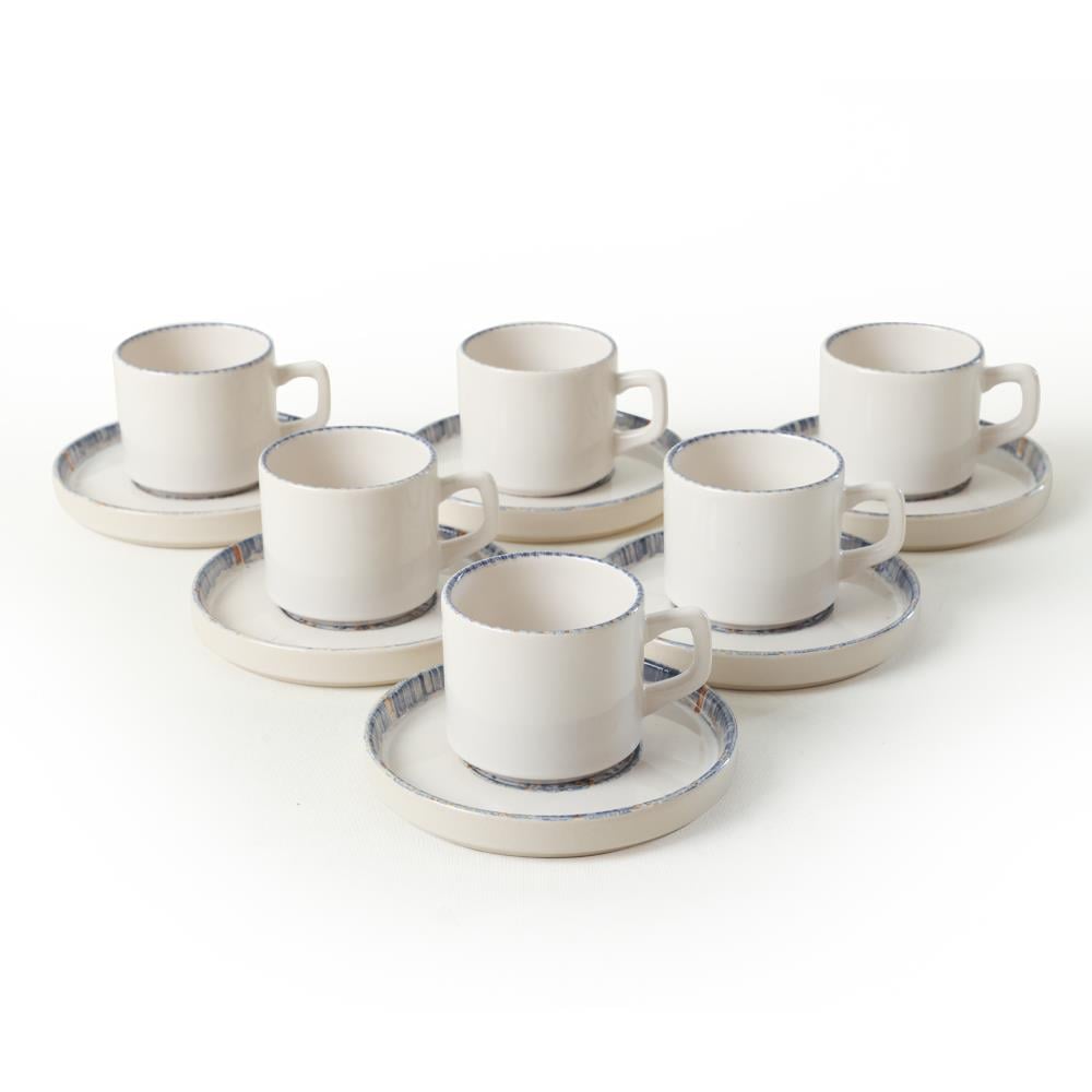 Sapphire Stackable Çay Takımı 12 Parça 6 Kişilik 22743-44