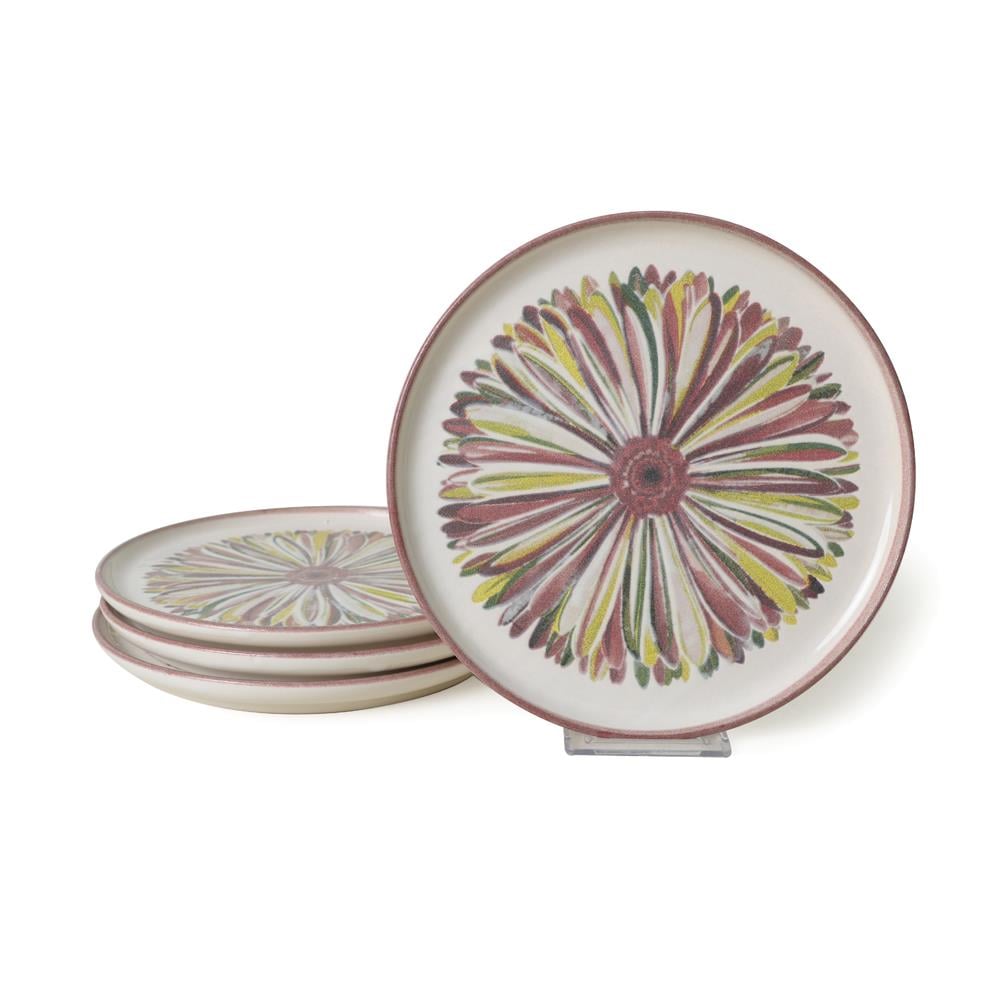 Serene Flower Nordıc Pasta Tabağı 22 Cm 4 Adet 22983