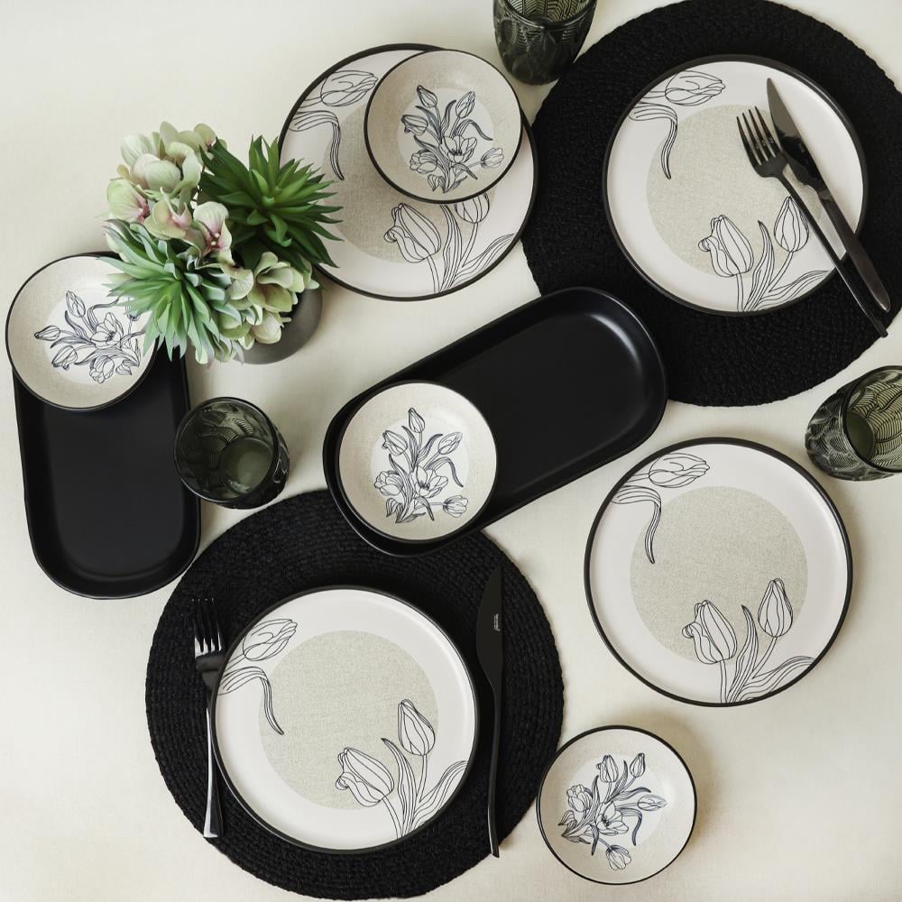 Shade Flowers Kahvaltı Takımı 10 Parça 4 kişilik 21847-48