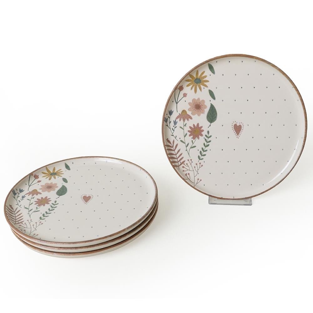 Soft Bloom Nordic Pasta Tabağı 22 Cm 4 Adet 22875