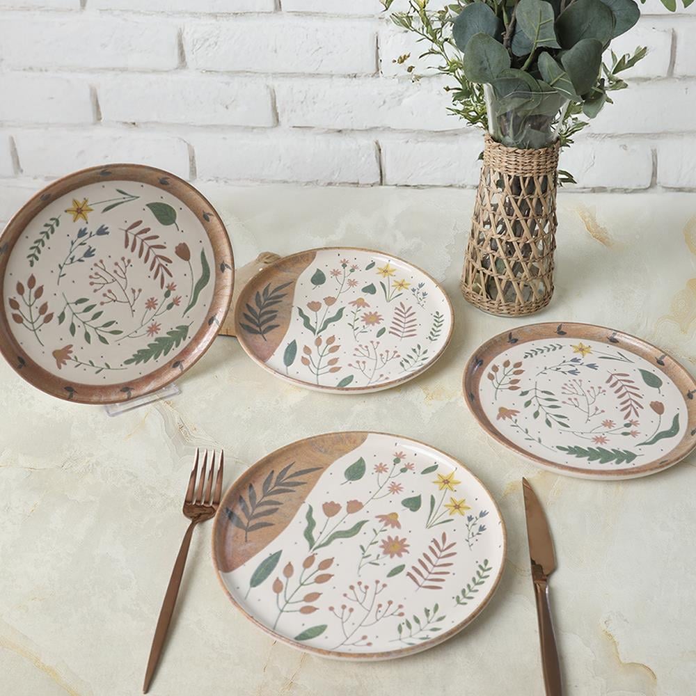 Soft Bloom Nordic Pasta Tabağı 22 Cm 4 Adet 22876-77