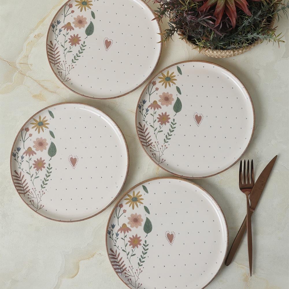 Soft Bloom Nordic Pasta Tabağı 22 Cm 4 Adet 22875