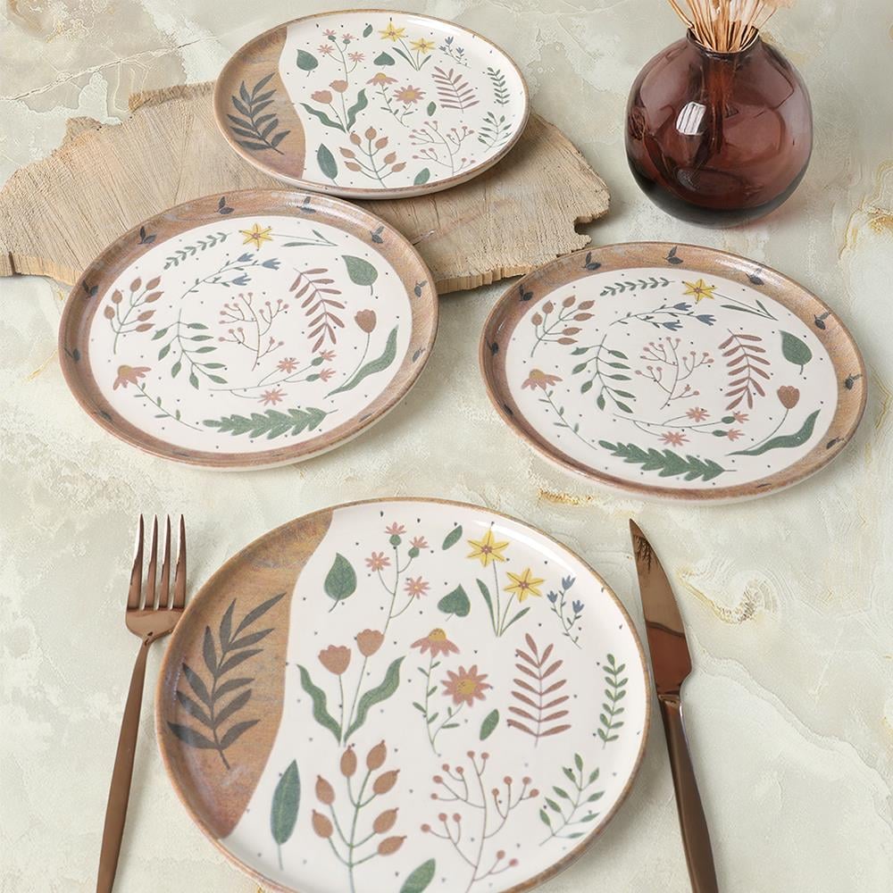 Soft Bloom Nordic Pasta Tabağı 22 Cm 4 Adet 22876-77