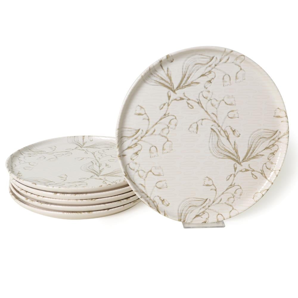 Soft Flora Nordic Servis Tabağı 28 Cm 6 Adet 22980
