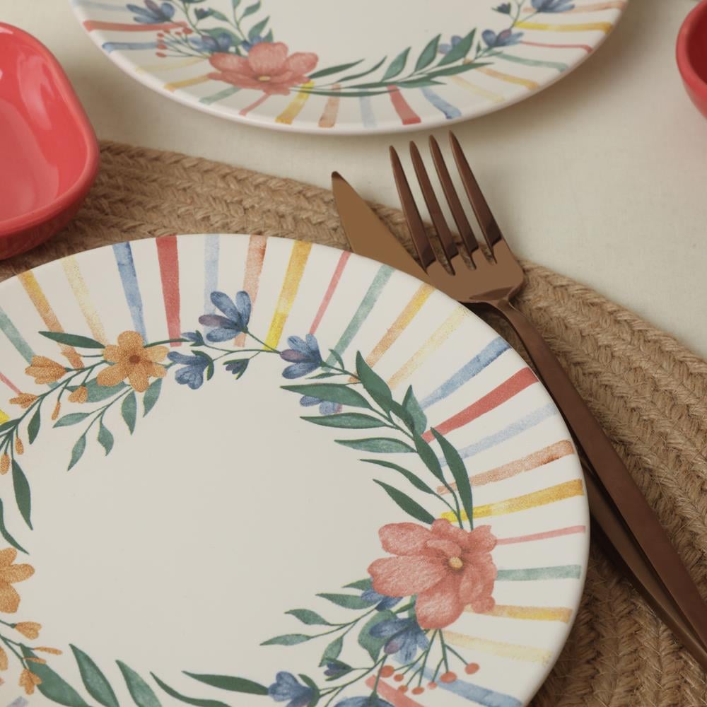 Soft Flowers Kahvaltı Takımı 10 Parça 4 kişilik 22322