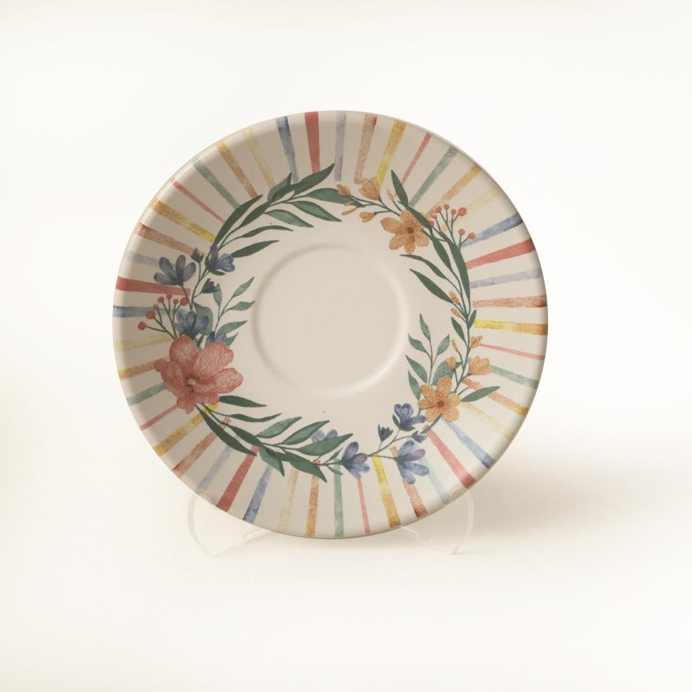 Soft Flowers Kera Çay Takımı 12 Parça 6 Kişilik 22322