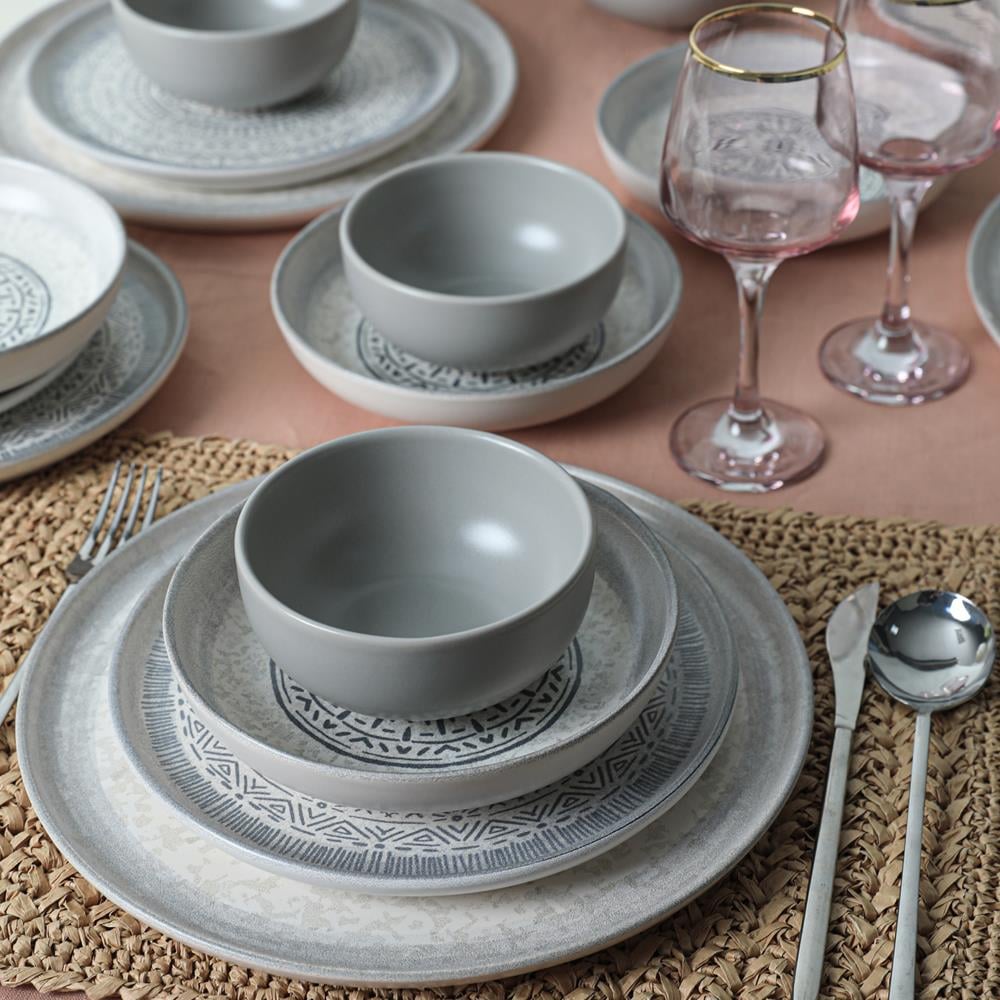 Stone Nordic Yemek Takımı 24 Parça 6 Kişilik 21426-27