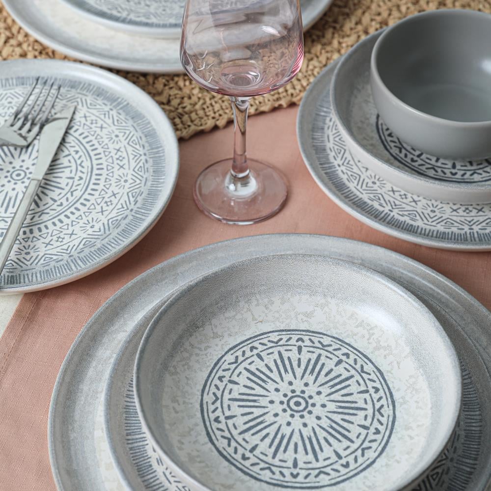 Stone Nordic Yemek Takımı 24 Parça 6 Kişilik 21426-27