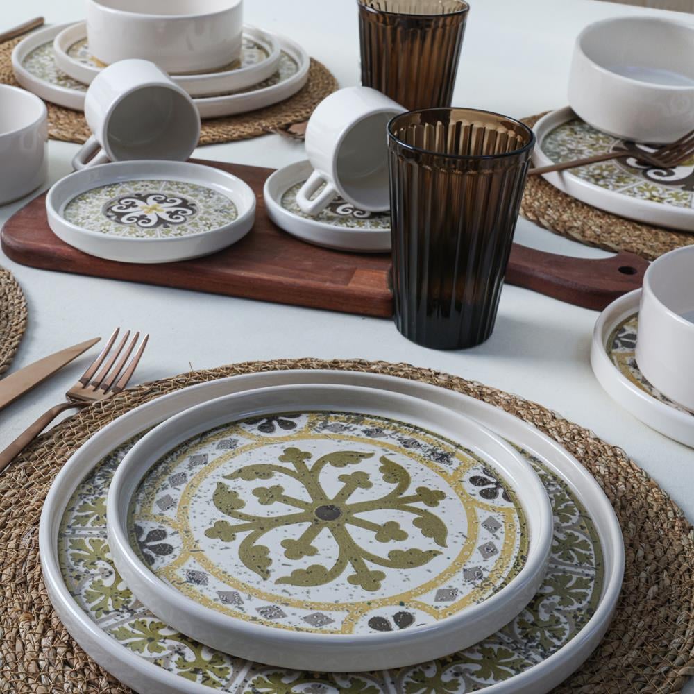 Timeless Brown Stackable Yemek / Kahvaltı Takımı 20 Parça 4 Kişilik 21972-73