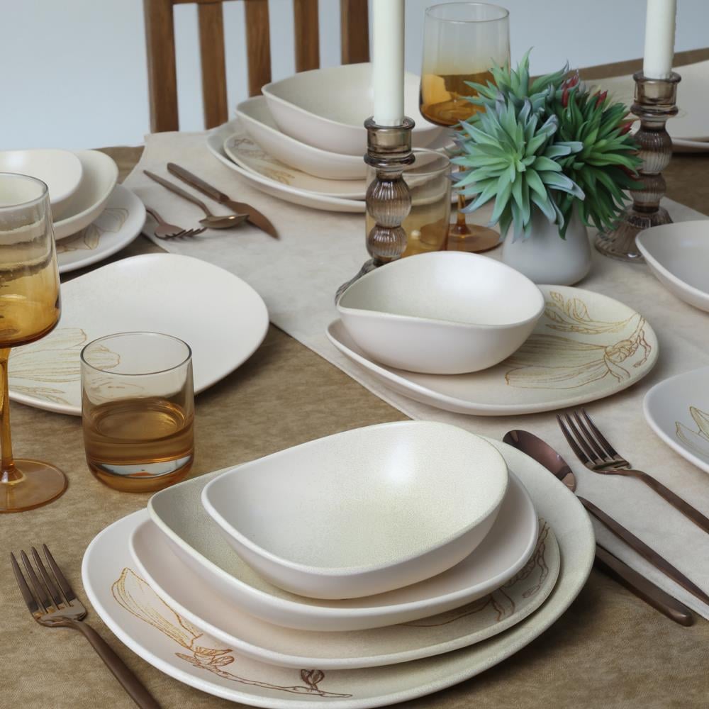 Vintage Bloom Isabella Yemek Takımı 24 Parça 6 Kişilik 22054-55-56-57