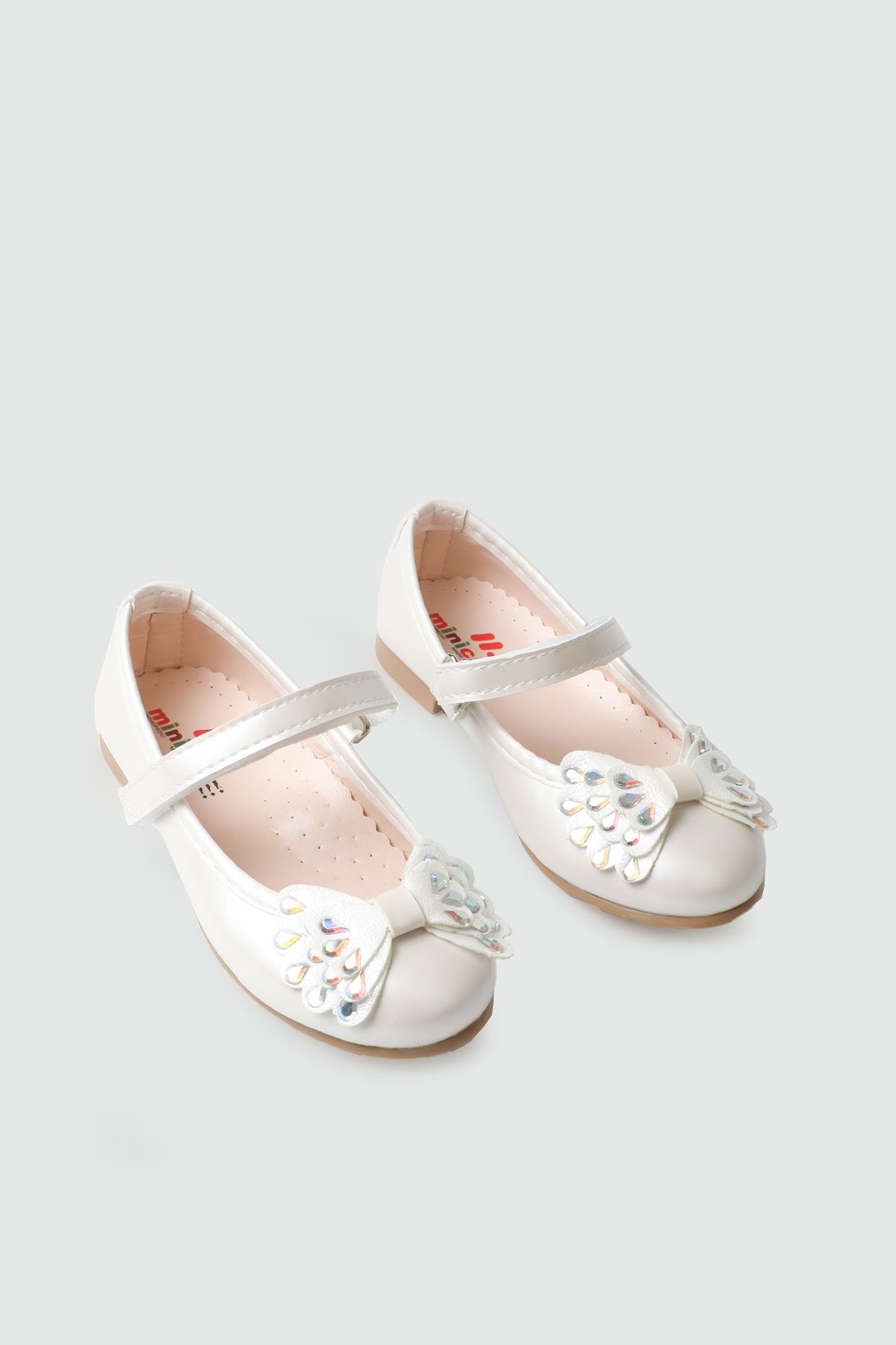 Abiye Babet Sedef Rugan Çocuk Babet MİNİCAN 9070 Çocuk babet Varkan Minican 25Y-9070 PATİK