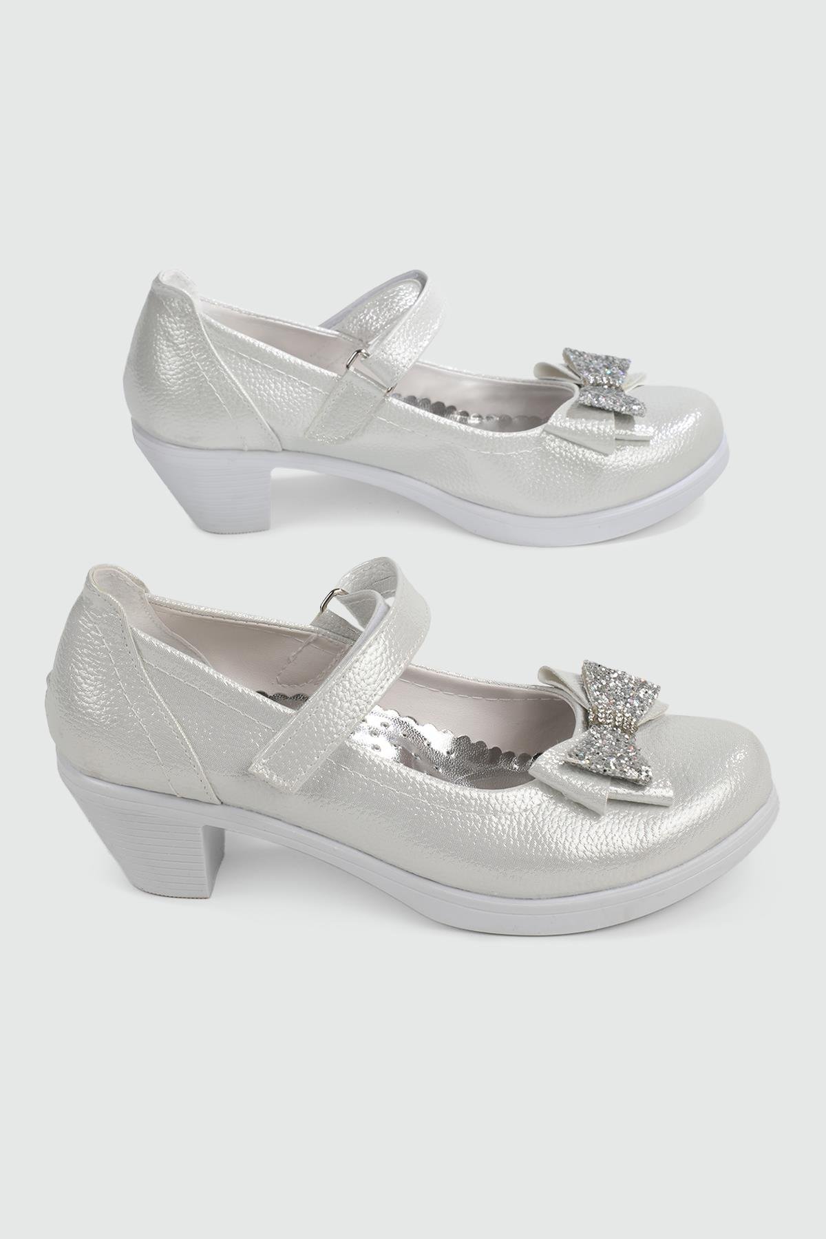 Abiye Babet sedef vakko Çocuk Ayakkabı 2024-2 Çocuk Günlük Ayakkabı Varkan VARKAN 2024-2 FLT 24Y