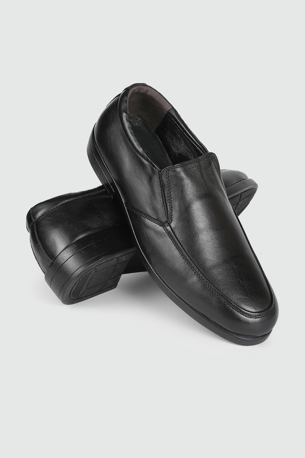 Bağcıklı Günlük Deri Siyah Erkek Ayakkabı 287-108 Erkek Rahat & Confort Anatomik Wow Plus WOW PLUS 287-108 MER TERMO