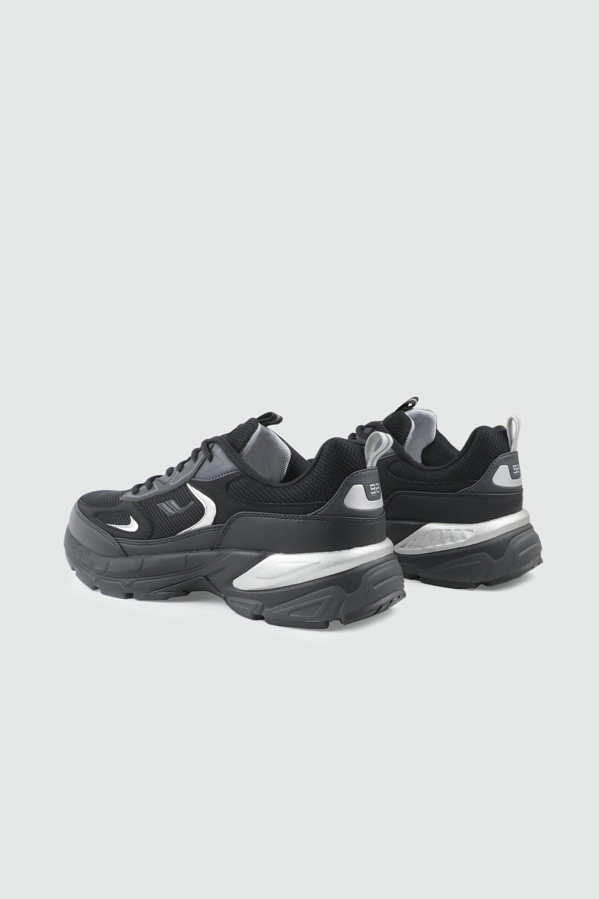 Bağcıklı Rahat Siyah Erkek Spor Ayakkabı LESCON NEWTON 2 EASYSTEP SPOR Kategorisiz Lescon LESCON NEWTON 2 EASYSTEP SPOR