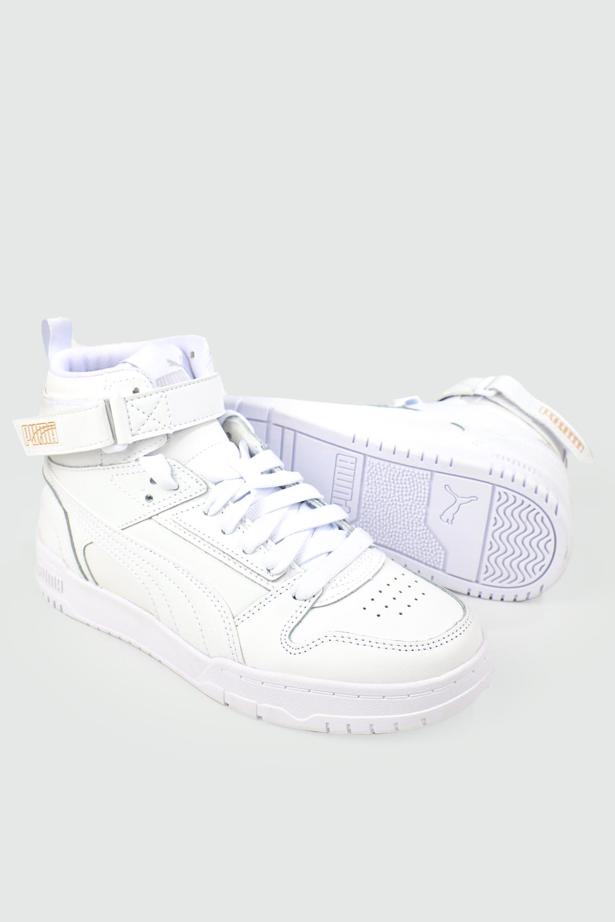 Bilekten Boğazlı Basket Beyaz Unisex Spor Ayakkabı 385839-02 Unisex Basketbol Puma PUMA 385839-02  RBD Game UNSX