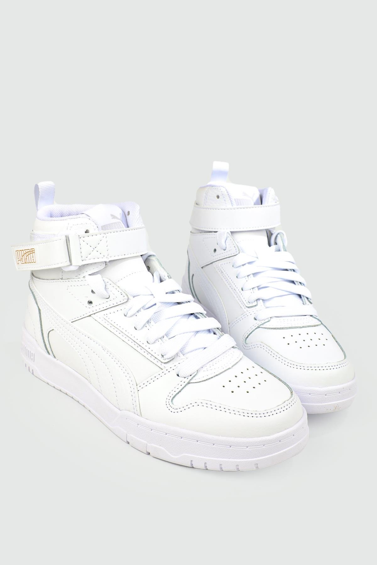 Bilekten Boğazlı Basket Beyaz Unisex Spor Ayakkabı 385839-02 Unisex Basketbol Puma PUMA 385839-02  RBD Game UNSX