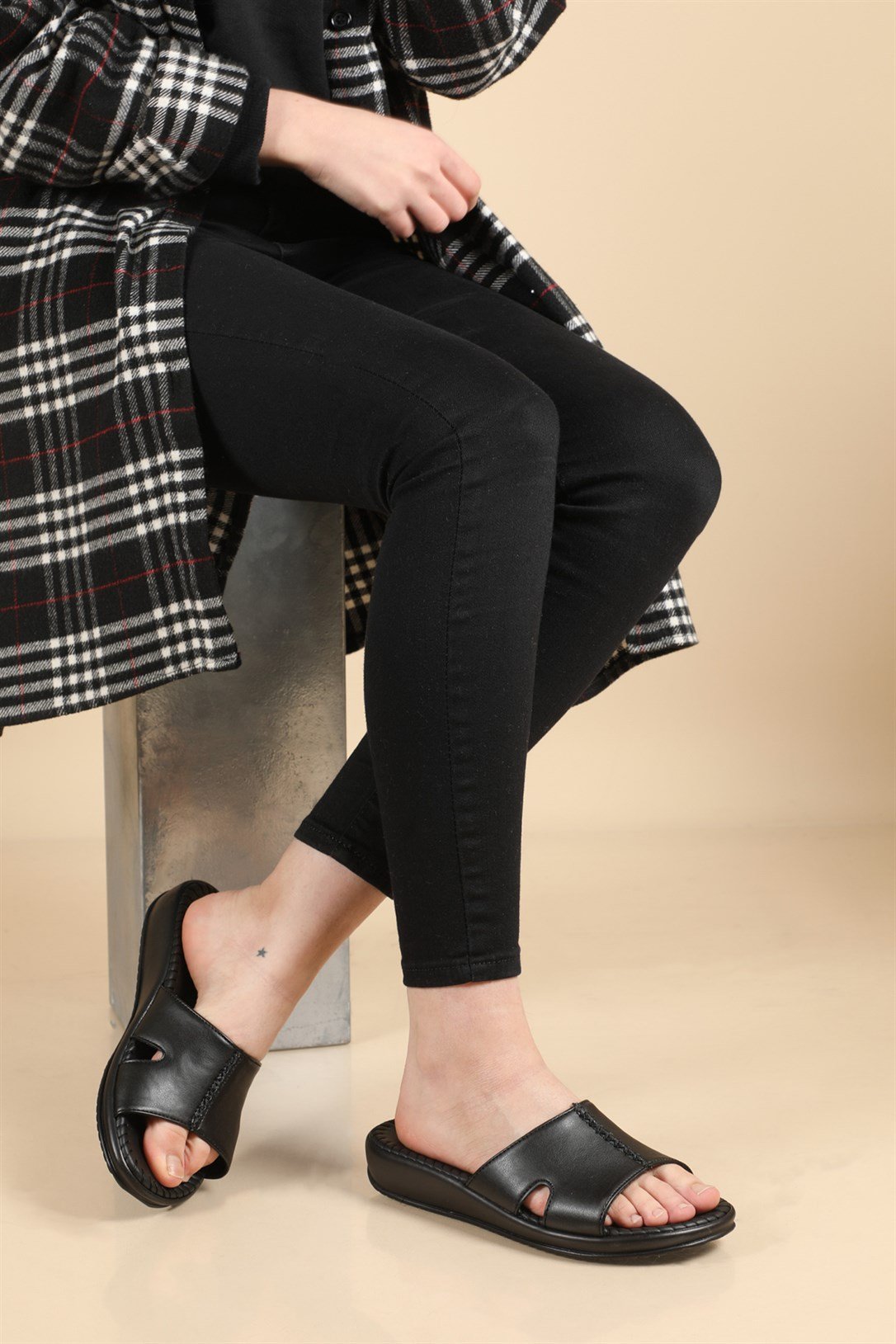 CEYO 9200-3 Kadın Terlik Kadın Günlük Terlik Ceyo 2551209