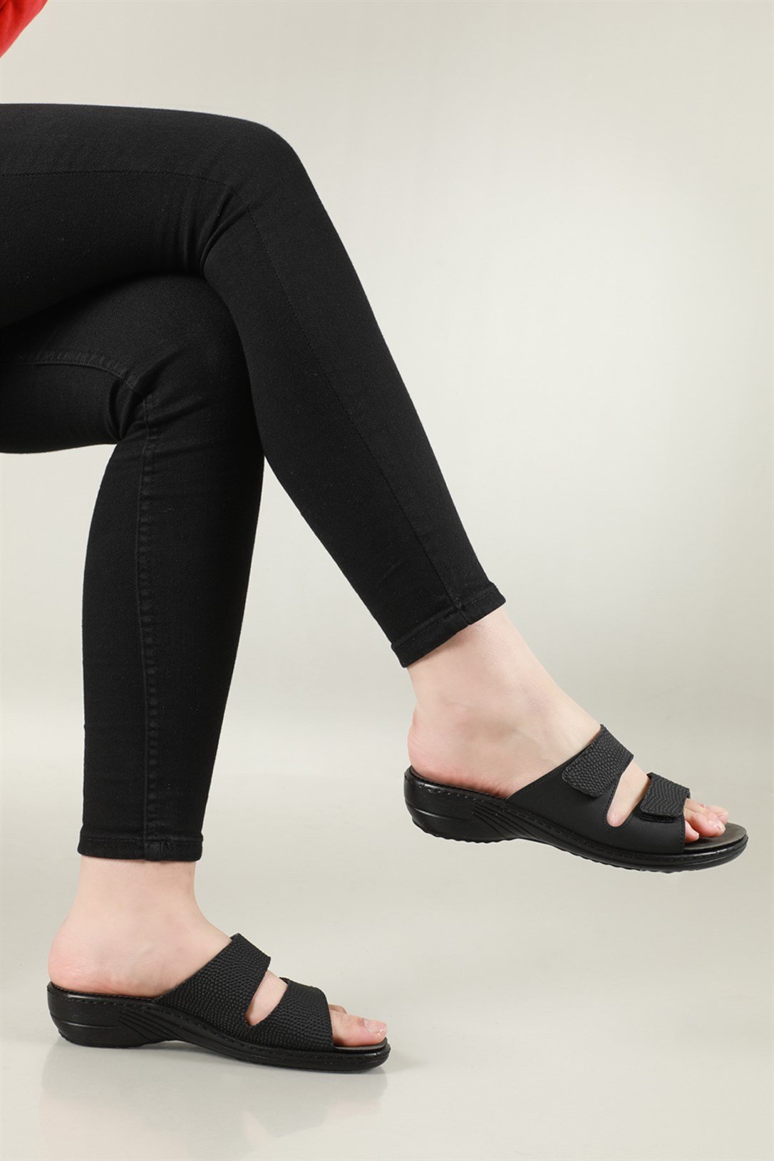 CEYO 9855-11 Kadaın Terlik Kadın Ortopedik Terlik Ceyo 