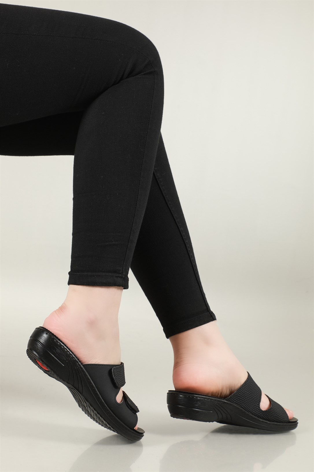 CEYO 9855-11 Kadaın Terlik Kadın Ortopedik Terlik Ceyo 