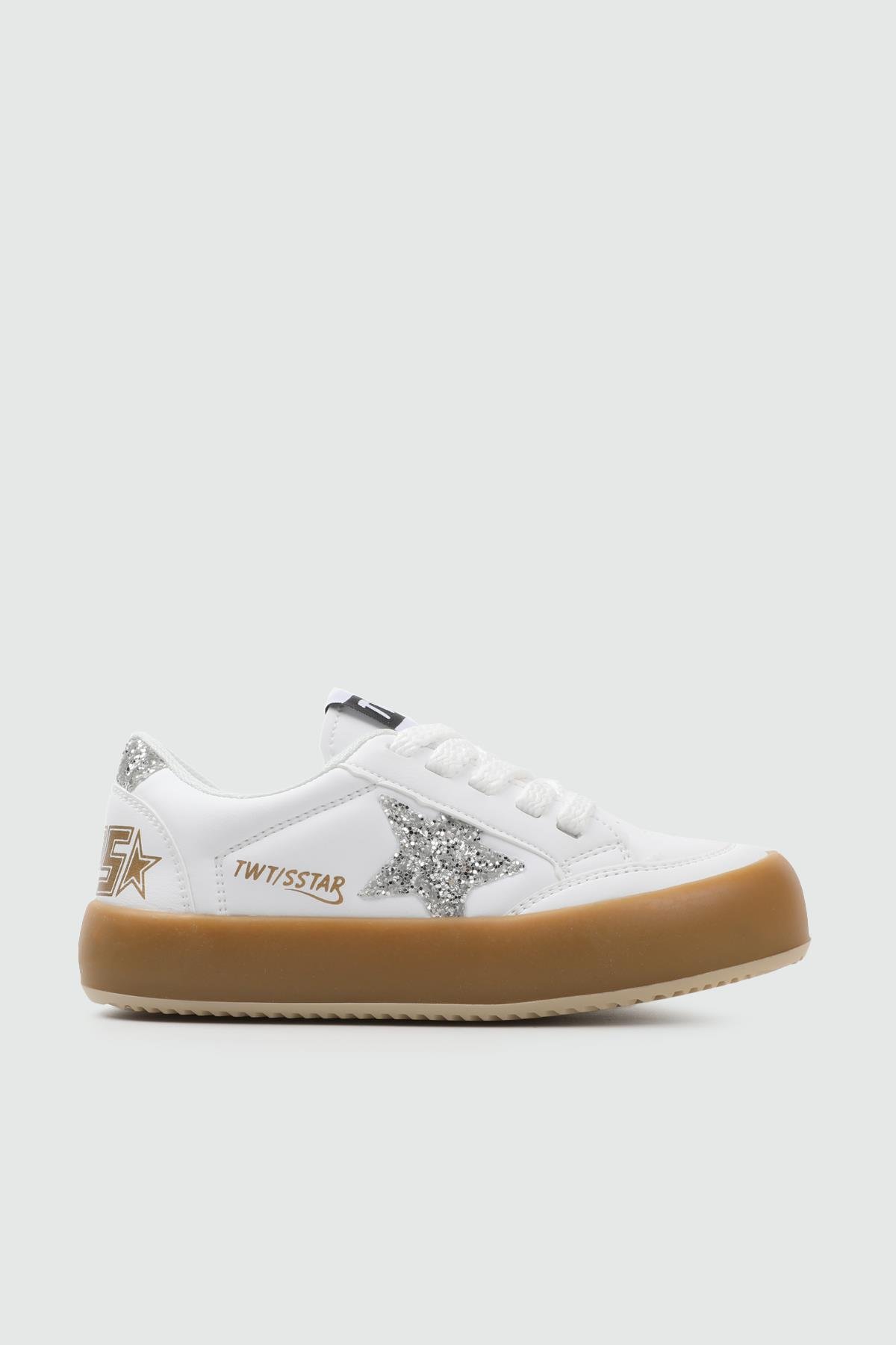 cocuk yıldız desenli spor ayakkabı Beyaz Gümüş Taşlı cocuk yıldız desenli spor ayakkabı TWİTTO 023 FİLET 25K Kategorisiz Tiwittoys TWİTTO 023 FİLET 25K