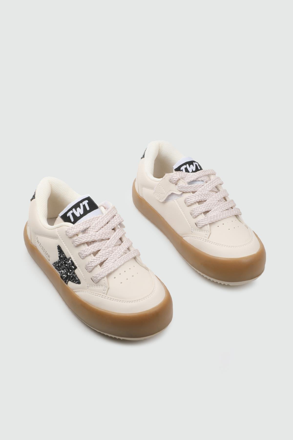 cocuk yıldız desenli spor ayakkabı Krem Siyah Taşlı cocuk yıldız desenli spor ayakkabı TWİTTO 023 FİLET 25K Kategorisiz Tiwittoys TWİTTO 023 FİLET 25K