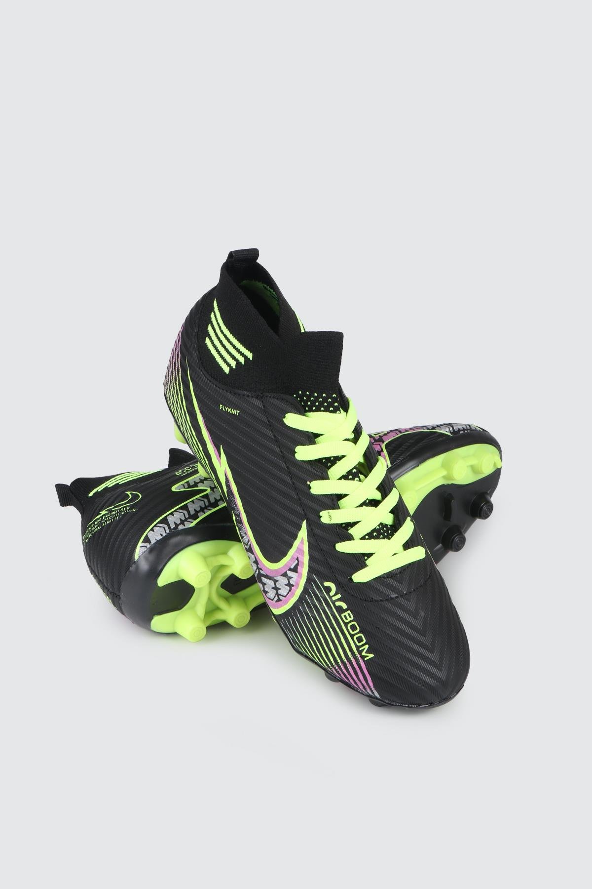 Çoraplı Krampon Siyah Sarı Erkek Spor Ayakkabı 585 Erkek Futbol Twingo TWİNGO 585 mer krampon