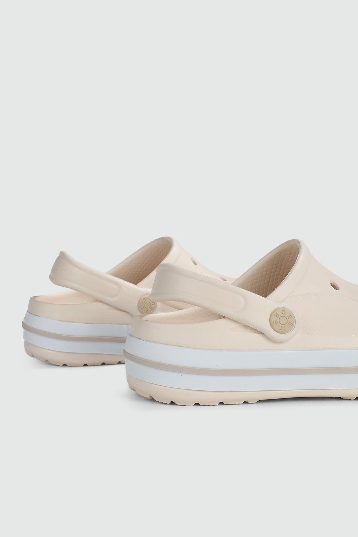 Cross Modeli Ekru Kadın Terlik 216 Kadın Günlük Terlik SONİMİX TWİNGO 216 ZEN CROSCS