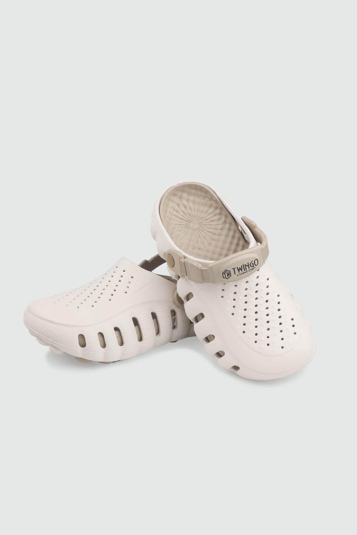 Cross Modeli Ekru Kum Kadın Terlik TWİNGO 9808 Unisex Unisex Terlik Twingo TWİNGO 26Y 2504 UNİSEX