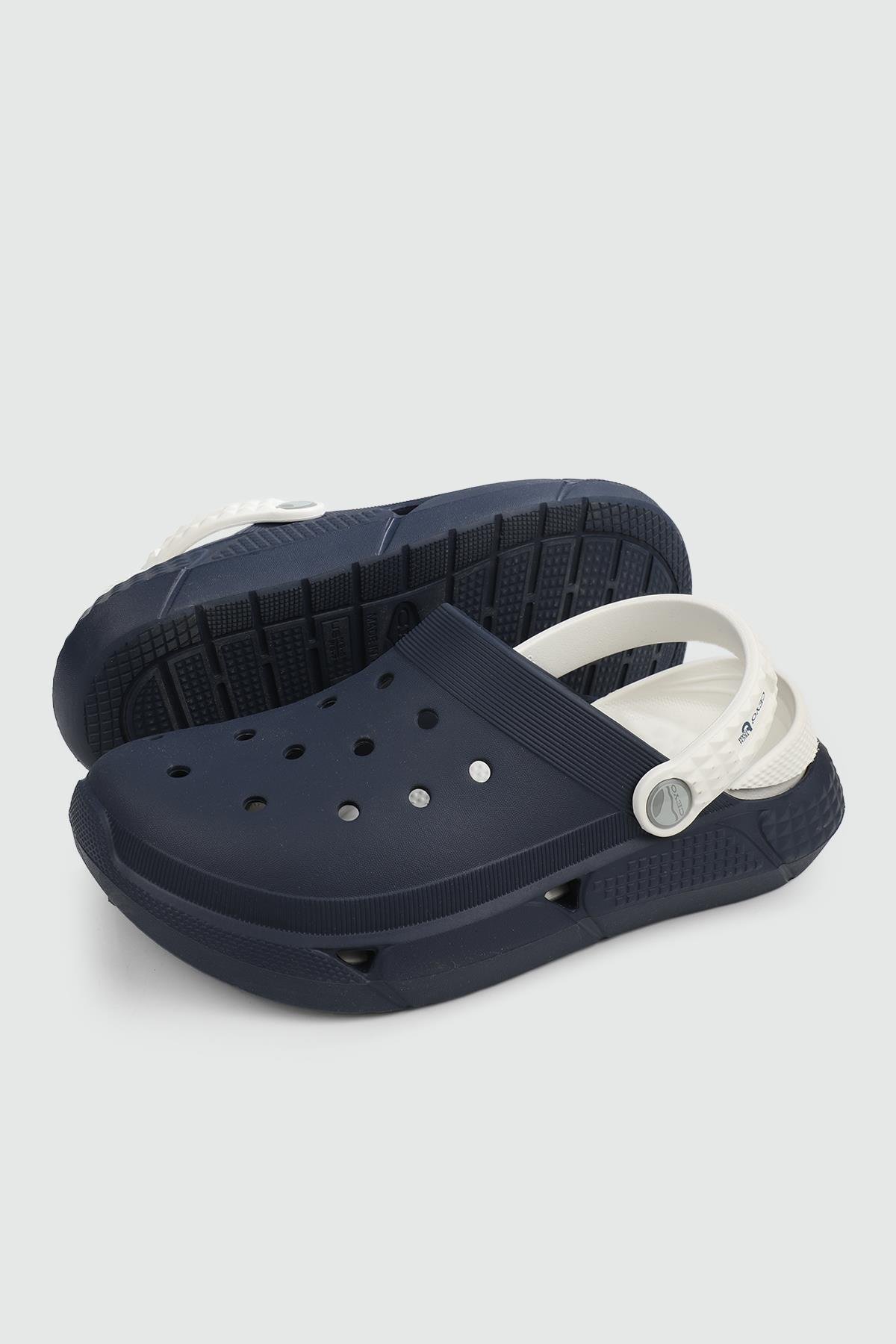 Cross Modeli Lacivert Unisex Terlik TROYA Unisex Terlik Ceyo CEYO TROYA ZEN TERLİK