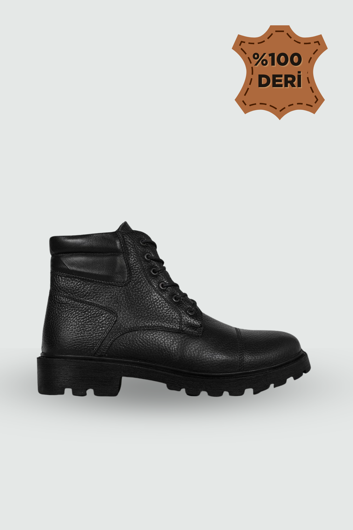 Deri Kaymaz Taban Siyah Floter Erkek Bot 238-06 Erkek Günlük Confort Bot Wow Plus AYHAN 238-06 MAS FERM BAĞLI