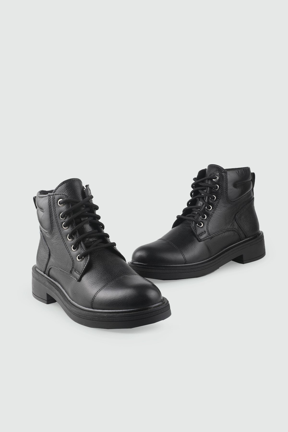 Deri Kaymaz Taban Siyah King Kadın Deri Postal MY BELLA 028-021 Kadın Günlük Conford Bot MyBella MY BELLA 028-021 Unisex 26K