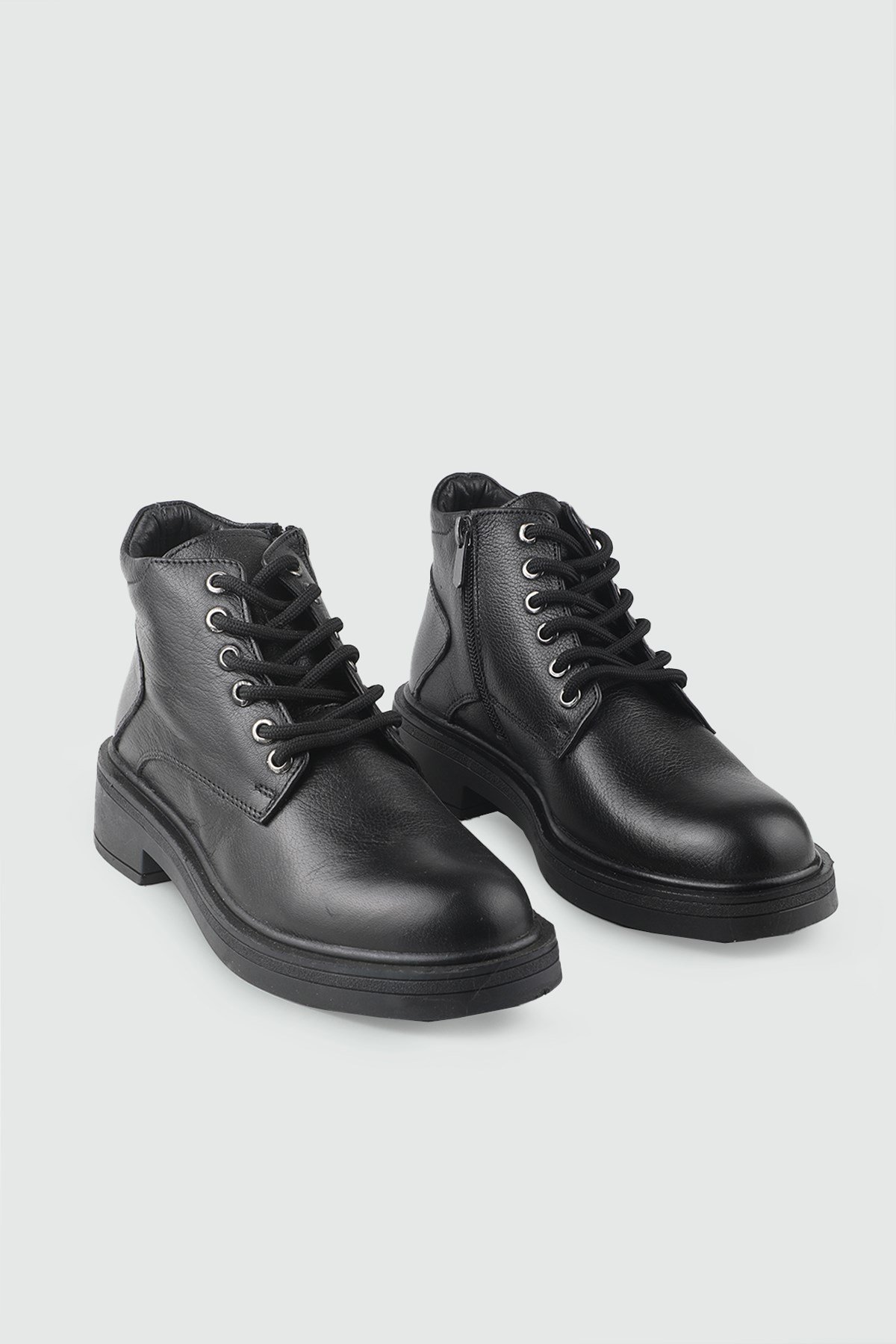 Deri Kaymaz Taban Siyah King Kadın Deri Postal MY BELLA 028-019 Kadın Günlük Conford Bot MyBella MY BELLA 028-019 Unisex 26K