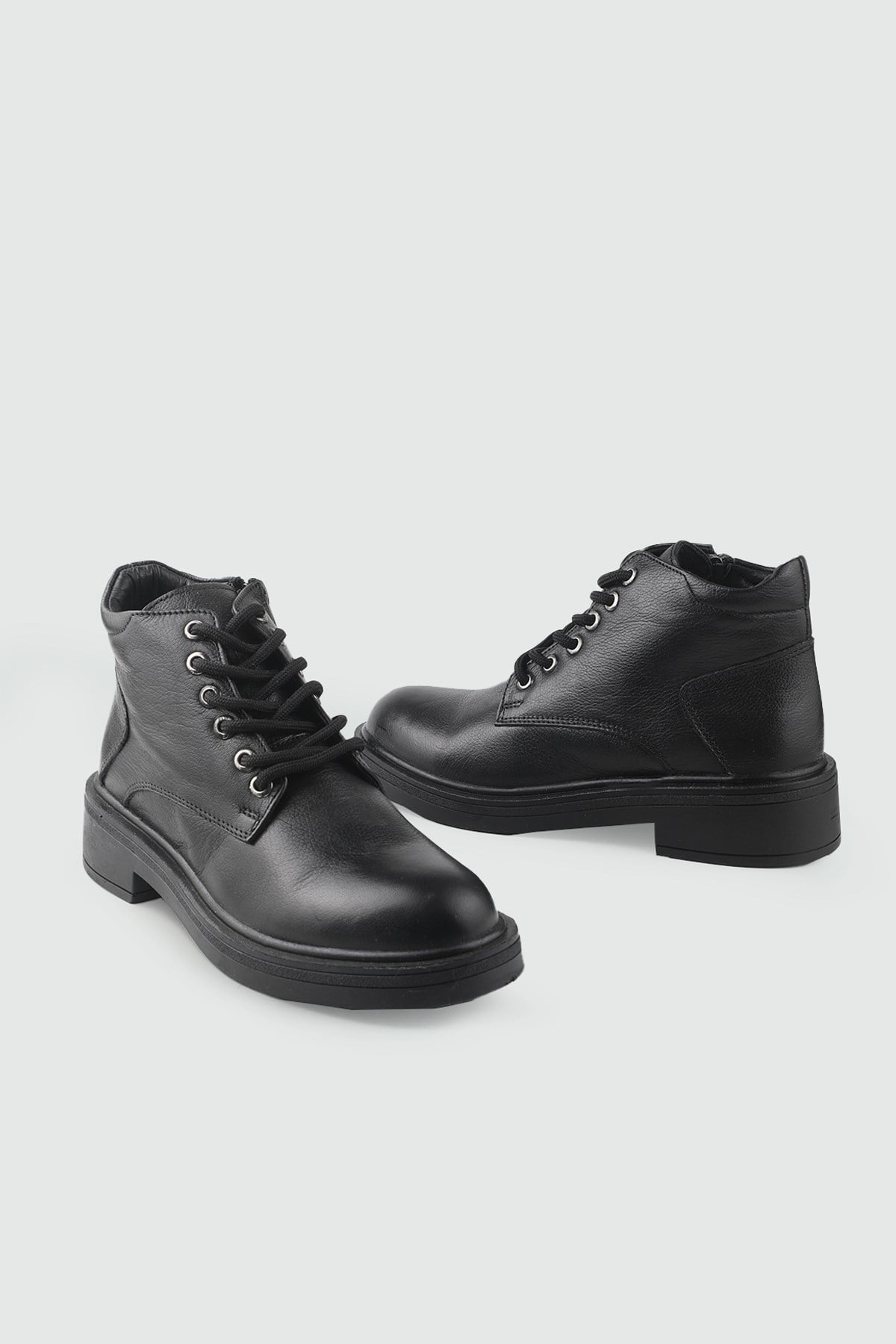 Deri Kaymaz Taban Siyah King Kadın Deri Postal MY BELLA 028-019 Kadın Günlük Conford Bot MyBella MY BELLA 028-019 Unisex 26K