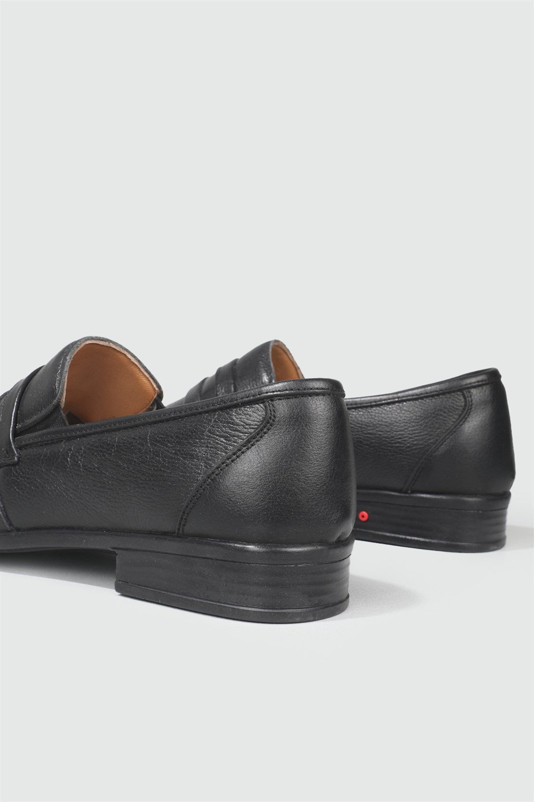 Deri Klasik Rahat Siyah Erkek Ayakkabı N-02 Erkek Klasik Ayakkabı Wow Plus WOW PLUS N-02 MER POLİ