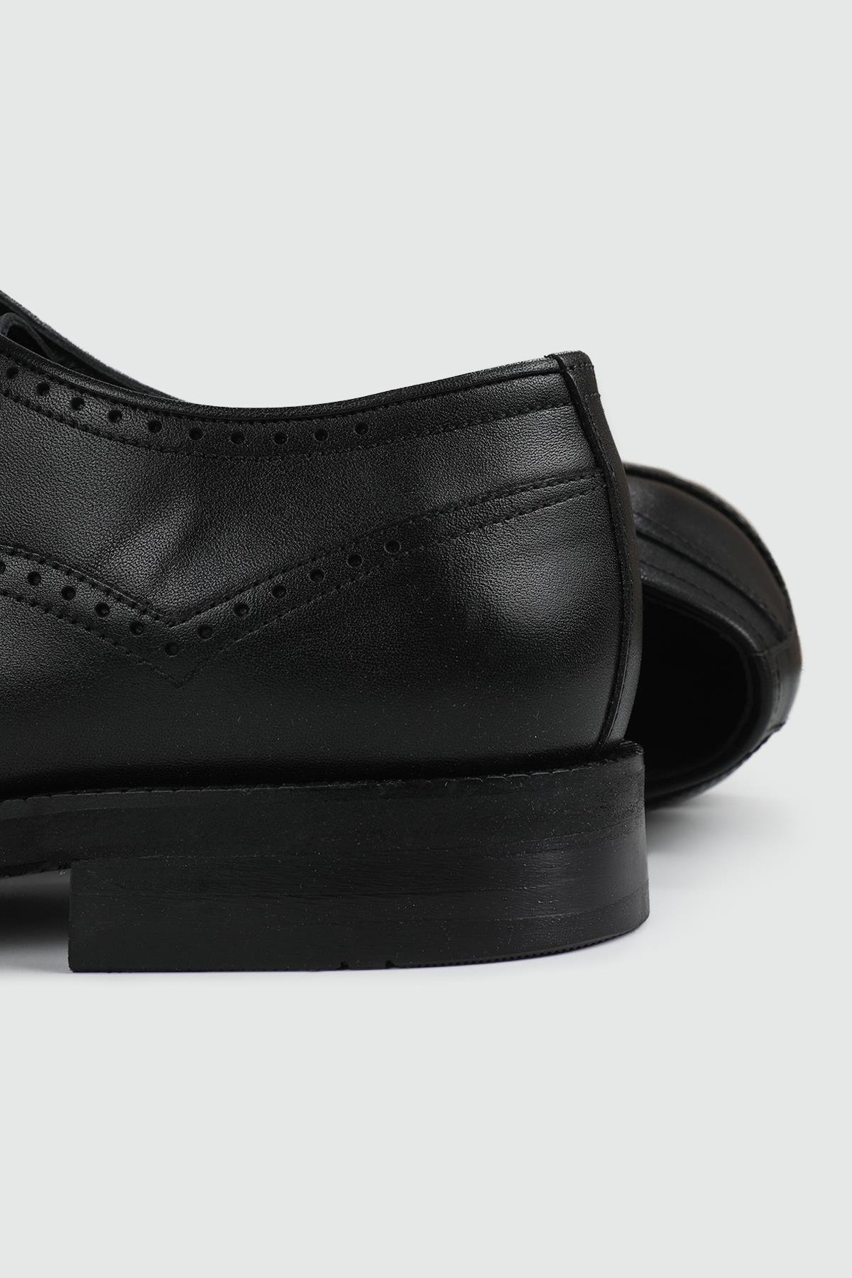 Deri Klasik Siyah Alkollü Erkek Ayakkabı 4781 Erkek Klasik Ayakkabı Libero LİBERO 4781 MER DERİ AYAK