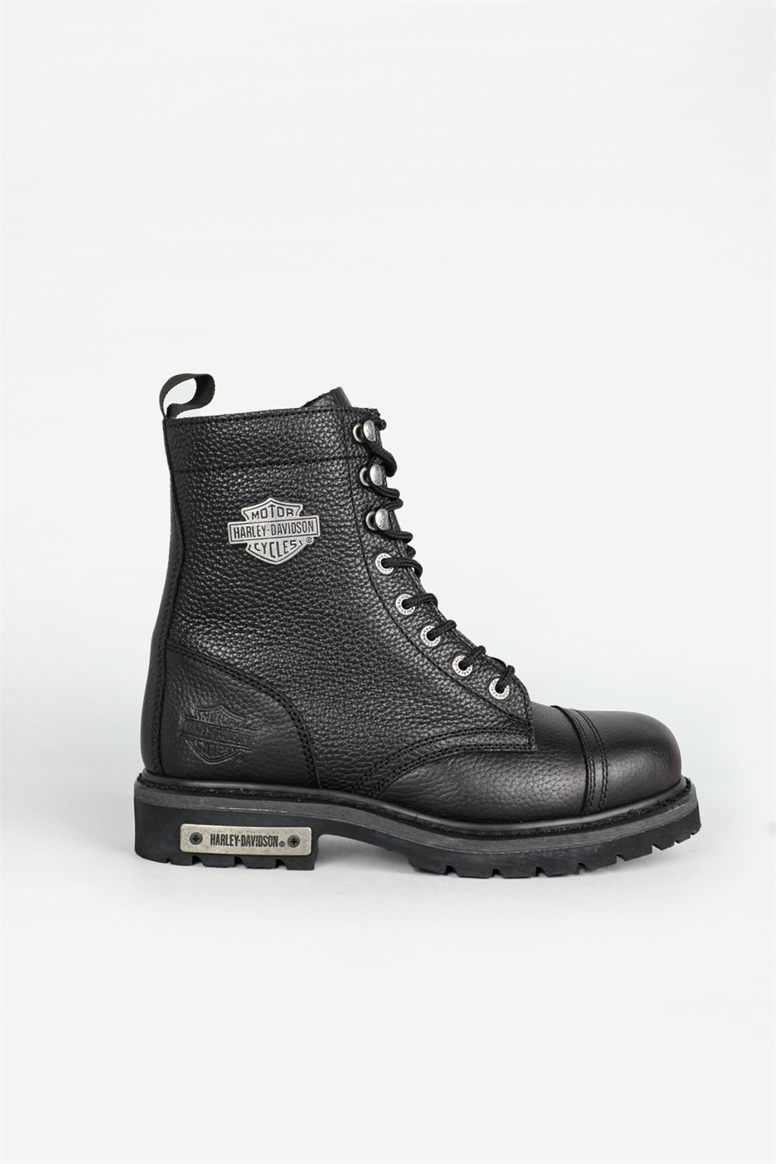Deri Rahat Comfort Sıyah Erkek Bot 100553 Erkek Günlük confort Bot Harley Davıdson 12045653