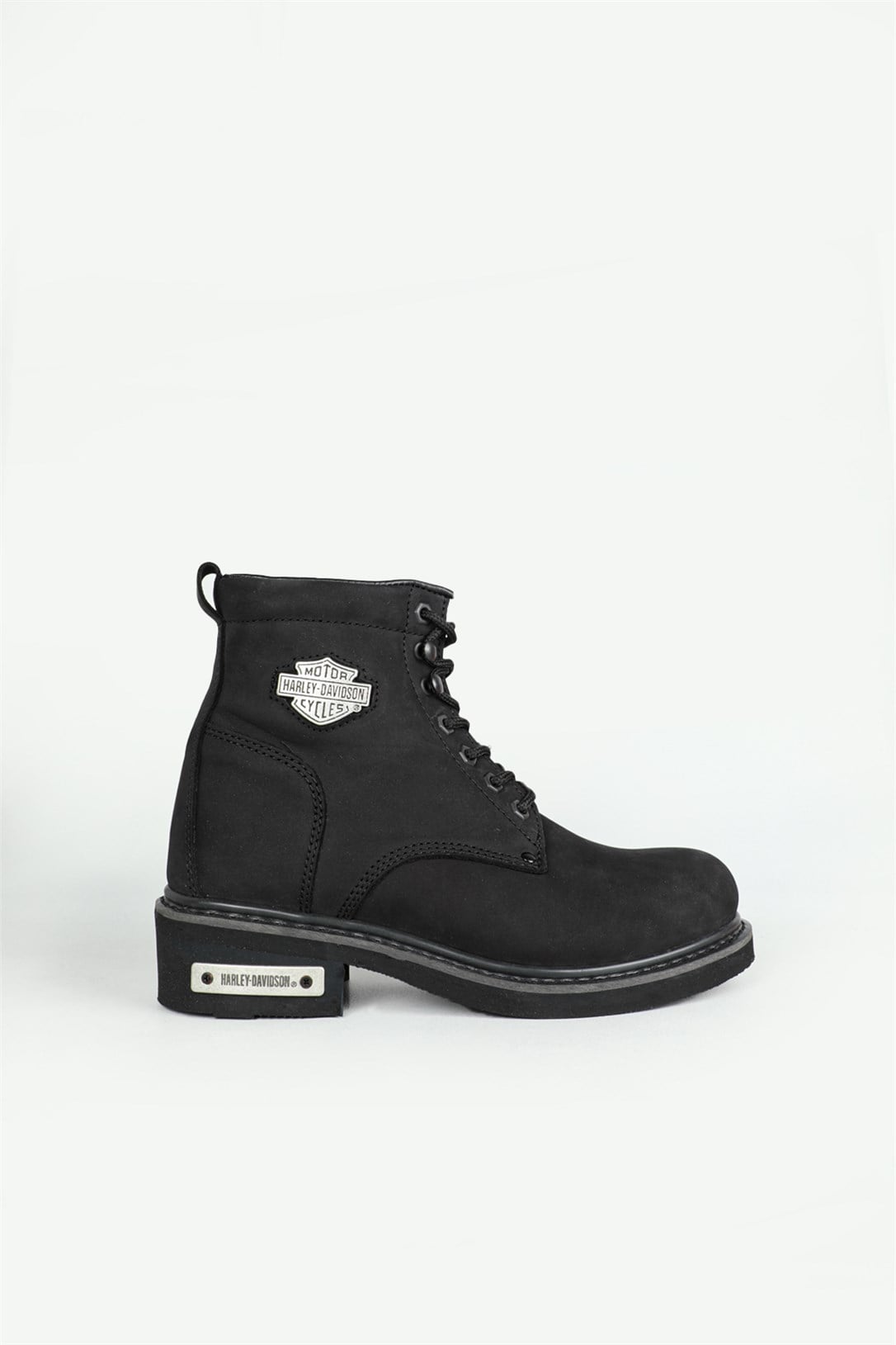 Deri Rahat Comfort Siyah Nubuk Erkek Bot 0109 GIBSON Erkek Günlük confort Bot Harley Davıdson 2752212