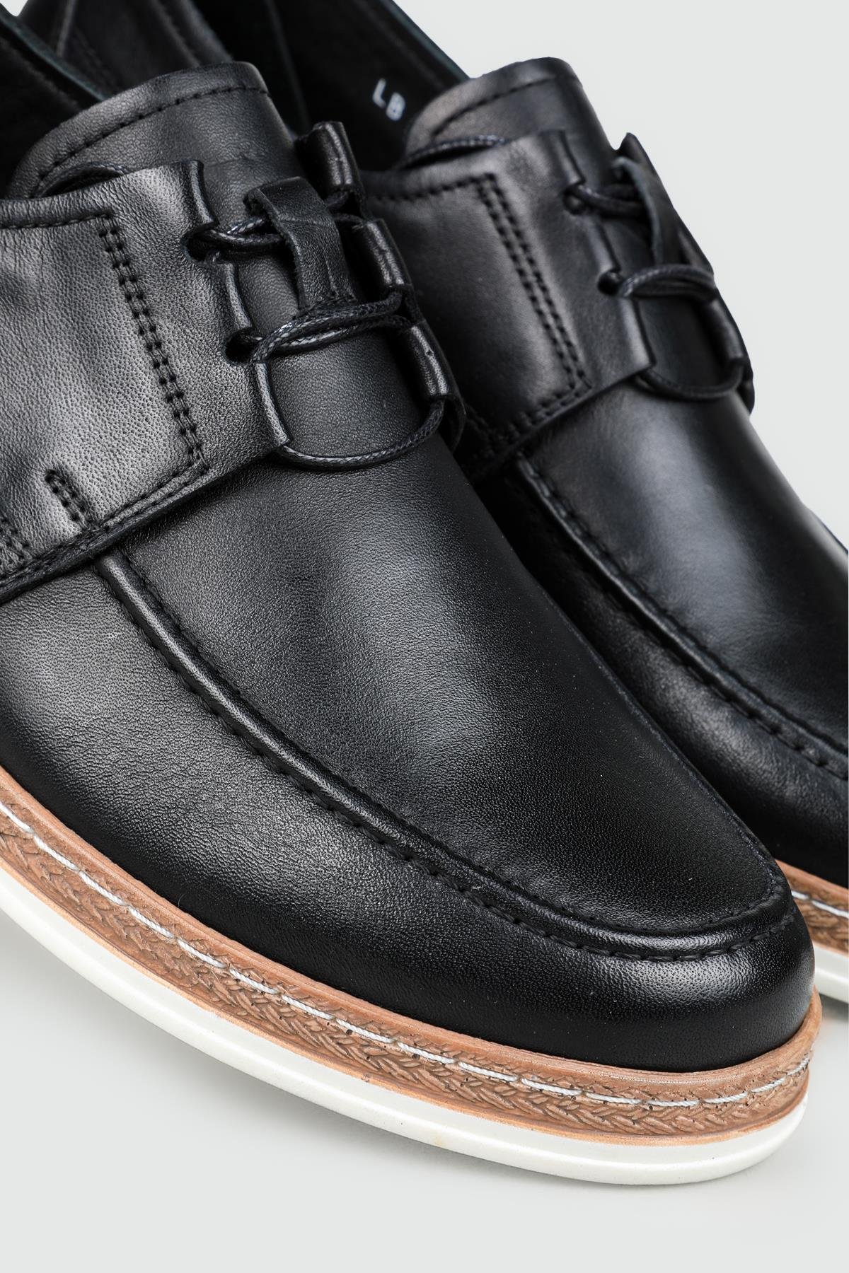 Deri Rahat Comfort Syh Antik Erkek Ayakkabı 626 Erkek Günlük Ayakkabı Libero LİBERO 626 MER JUTLU POLİ AYAK