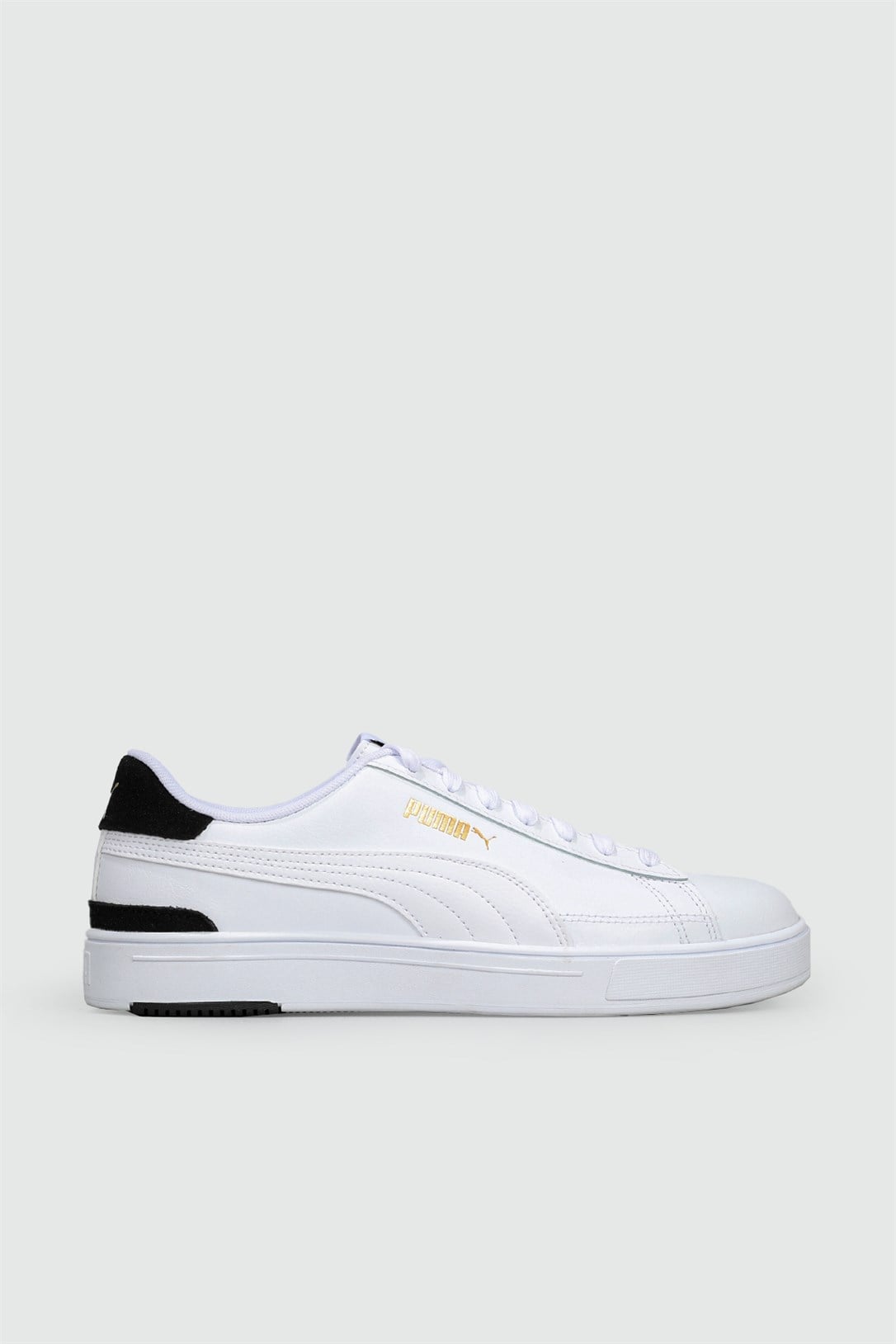 Deri Rahat Taban Günlük Beyaz Siyah Erkek Spor Ayakkabı 380188-02 Erkek Koşu & Yürüyüş Puma PUMA 380188-02 MER SERVE PRO
