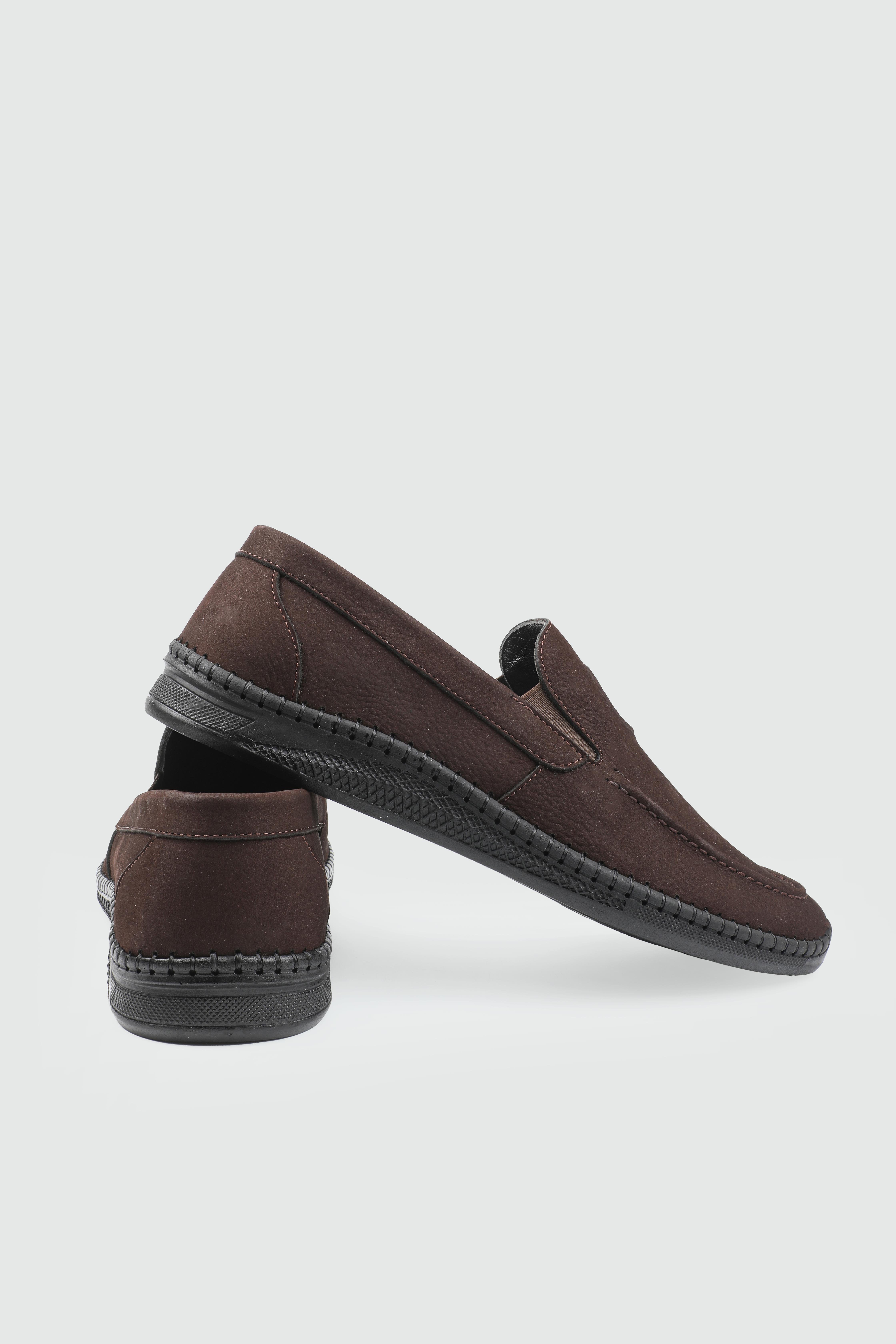 Deri Rahat Taban Günlük Kahve Nubuk Erkek Ayakkabı GAMZE 415-1 Erkek Günlük Ayakkabı Wow Plus GAMZE 415-1 MER BAĞSIZ POLİ