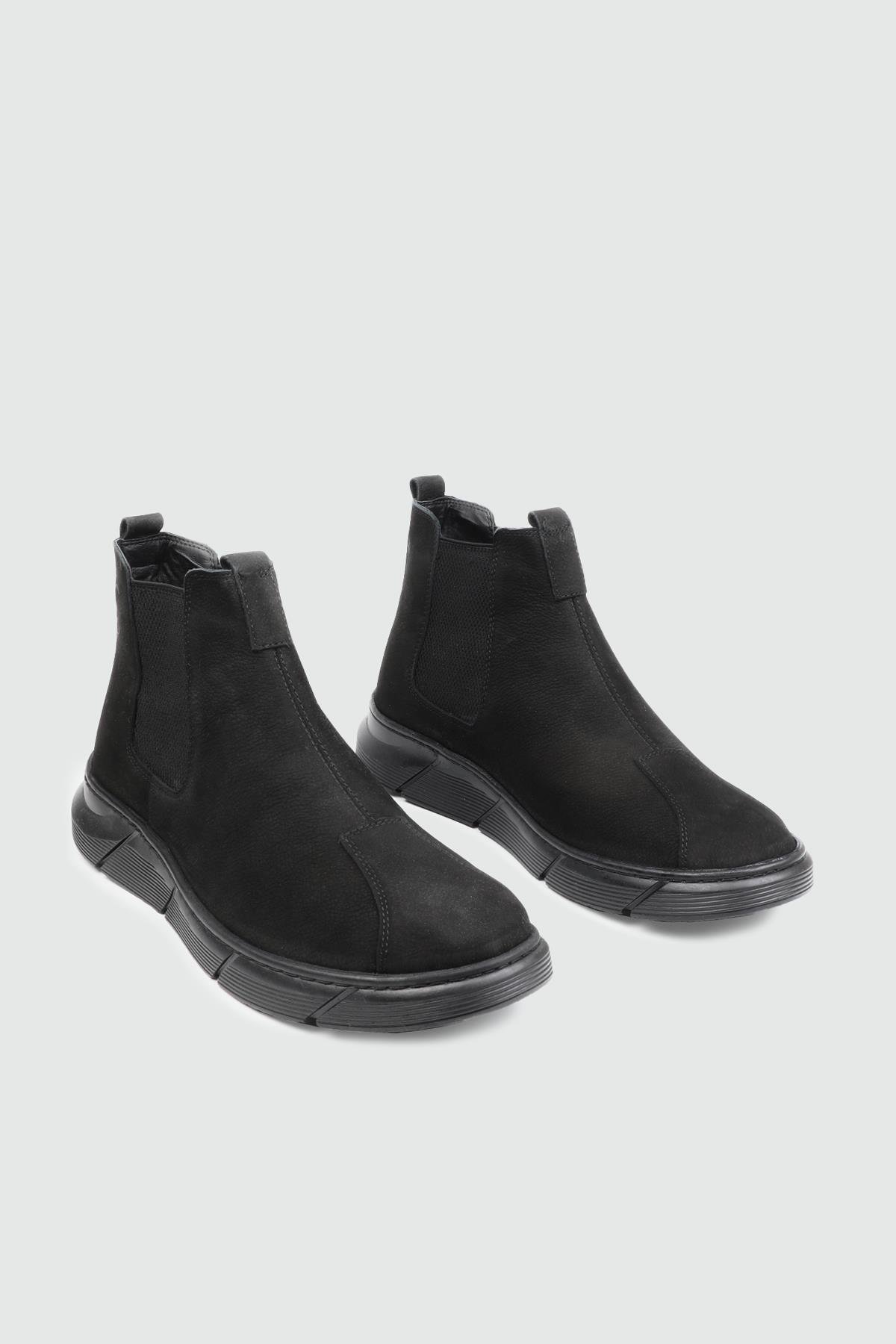 erkek bot Siyah Nubuk Erkek Bot G-143 Kategorisiz Wow Plus WOW PLUS 25K G-143