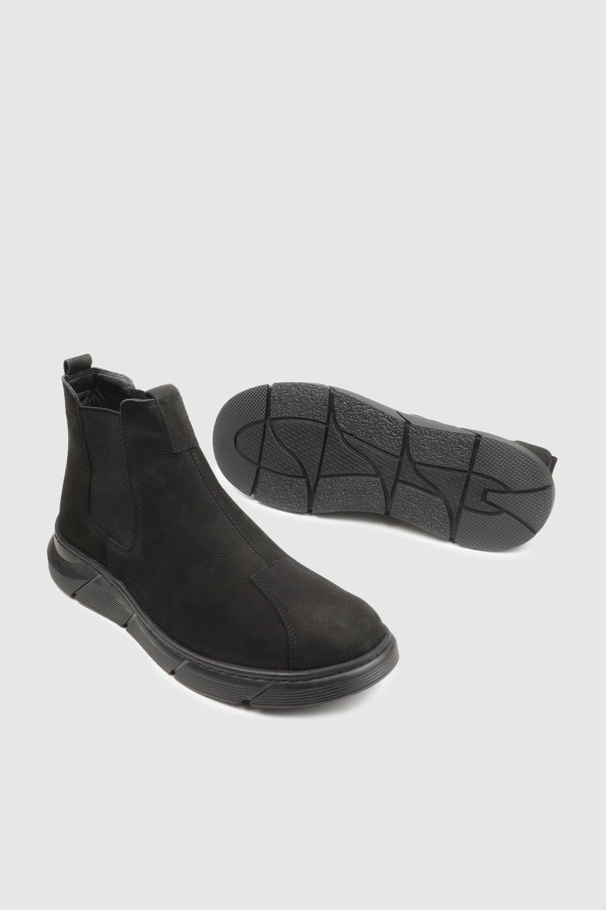 erkek bot Siyah Nubuk Erkek Bot G-143 Kategorisiz Wow Plus WOW PLUS 25K G-143
