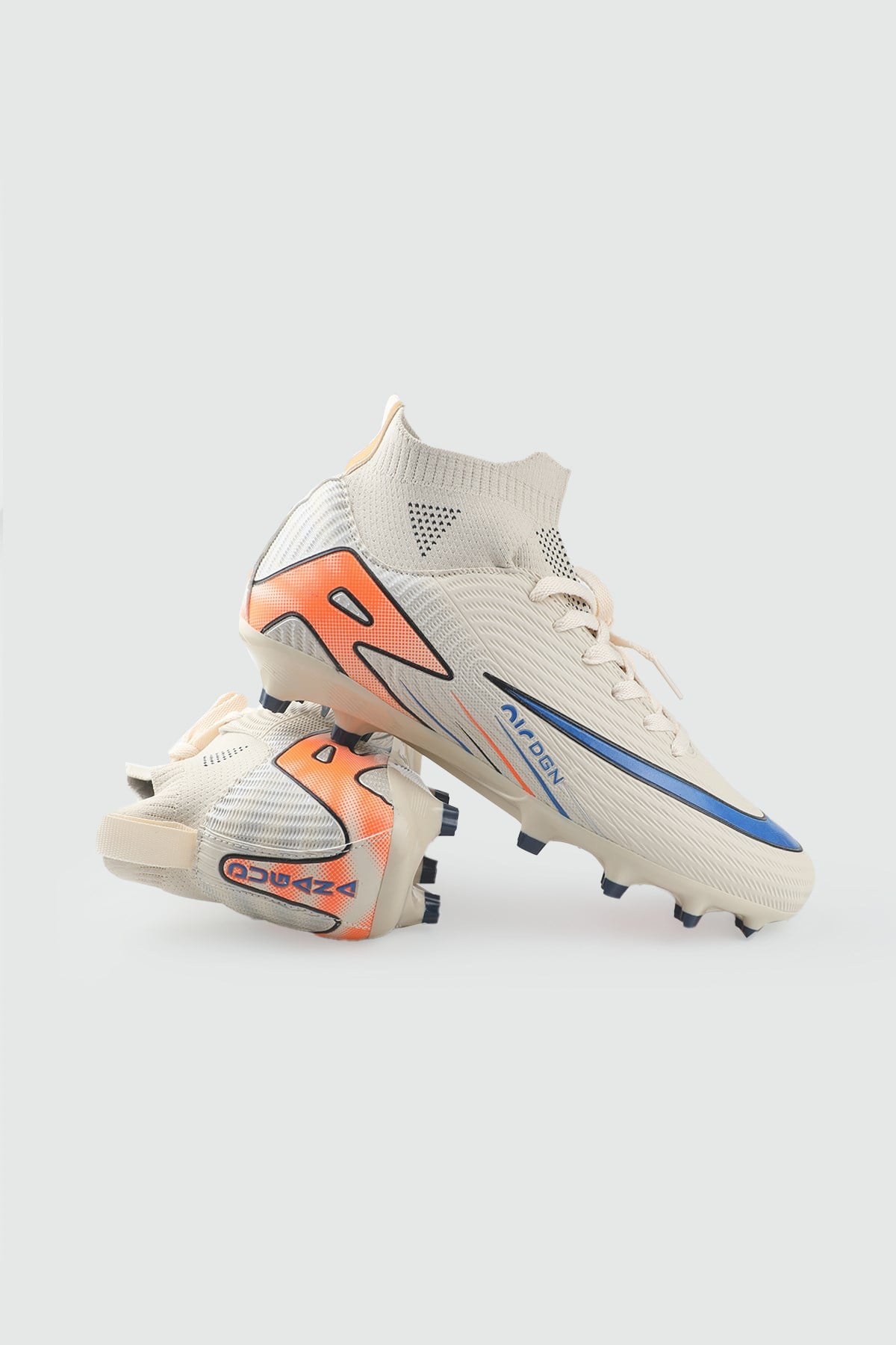 Erkek Krampon Krem Sax Mavi Futbol Ayakkabı DUGANA 2601 MER KRAM Erkek Futbol Dugana DUGANA 26Y 2601 MER air krm