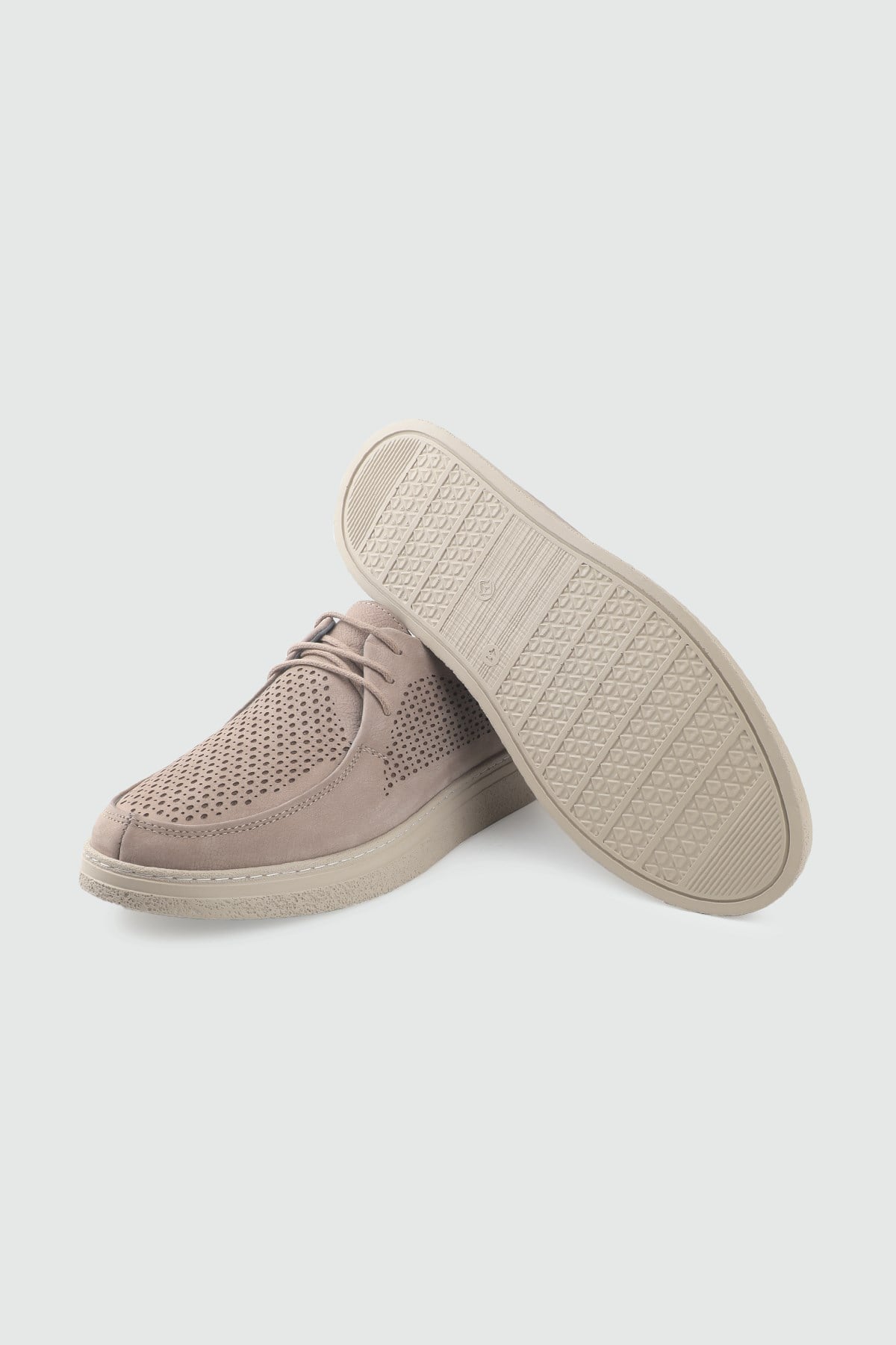 Erkek Loafer Ayakkabı Bej Nubuk Erkek Günlük Günlük Ayakkabı NARİN 6027 Kategorisiz Wow Plus NARİN 26Y 6027 MER DERİ AYAK