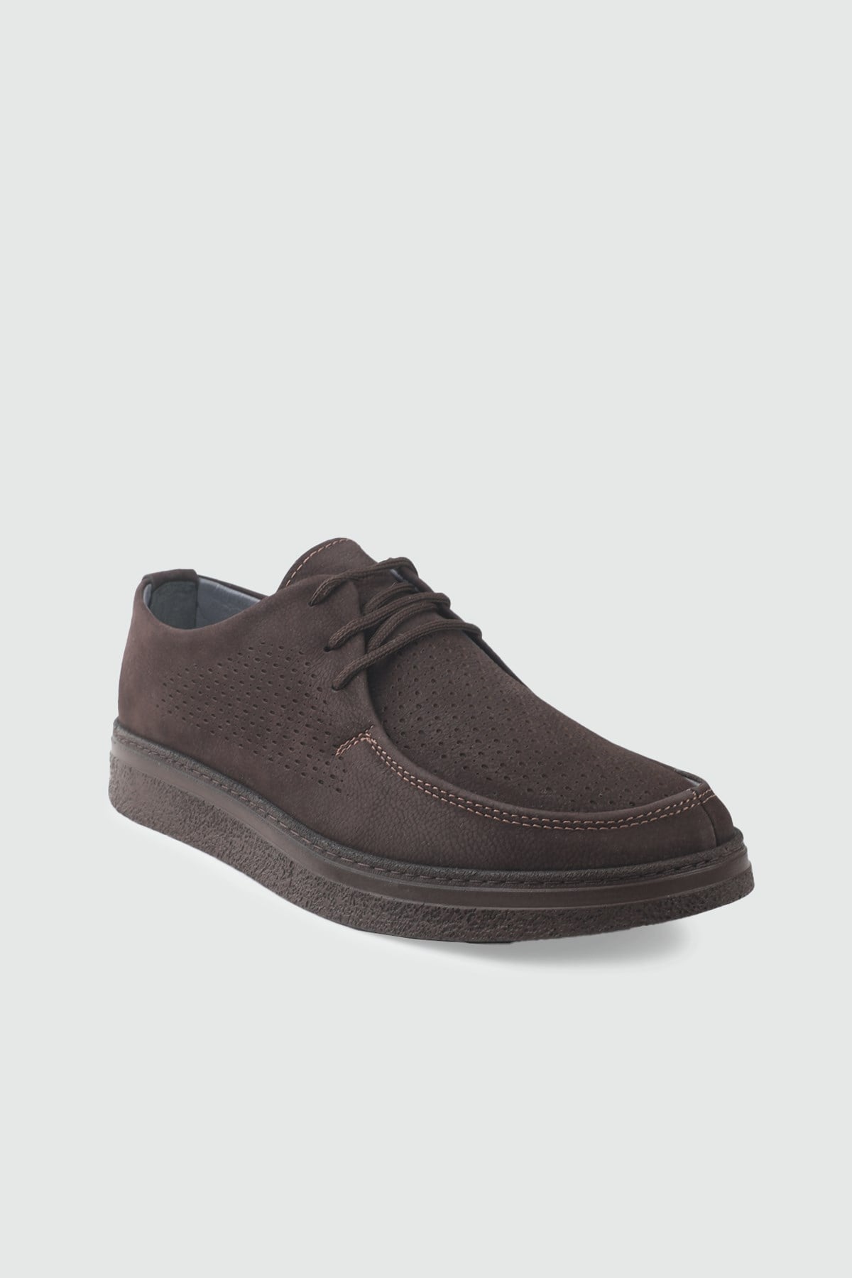 Erkek Loafer Ayakkabı Kahve Nubuk Erkek Günlük Günlük Ayakkabı NARİN 6027 Kategorisiz Wow Plus NARİN 26Y 6027 MER DERİ AYAK