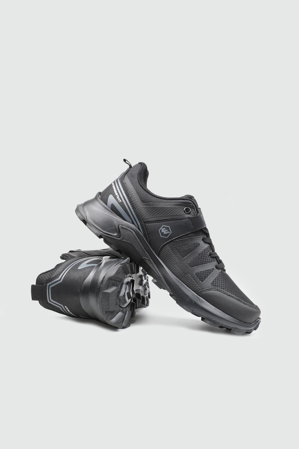 erkek spor ayakkabı Siyah Füme Günlük Rahat WİCKERS 2923 Erkek Günlük Ayakkabı Wickers WİCKERS 25K 2923 MER SPOR