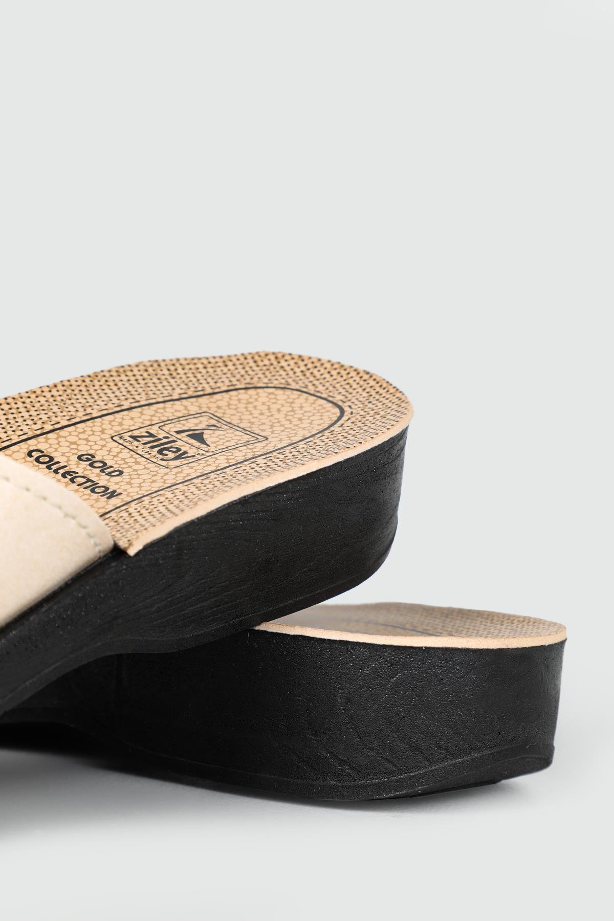 Ev İçi Bej Kadın Terlik 0042 Kategorisiz Gezer 2350515