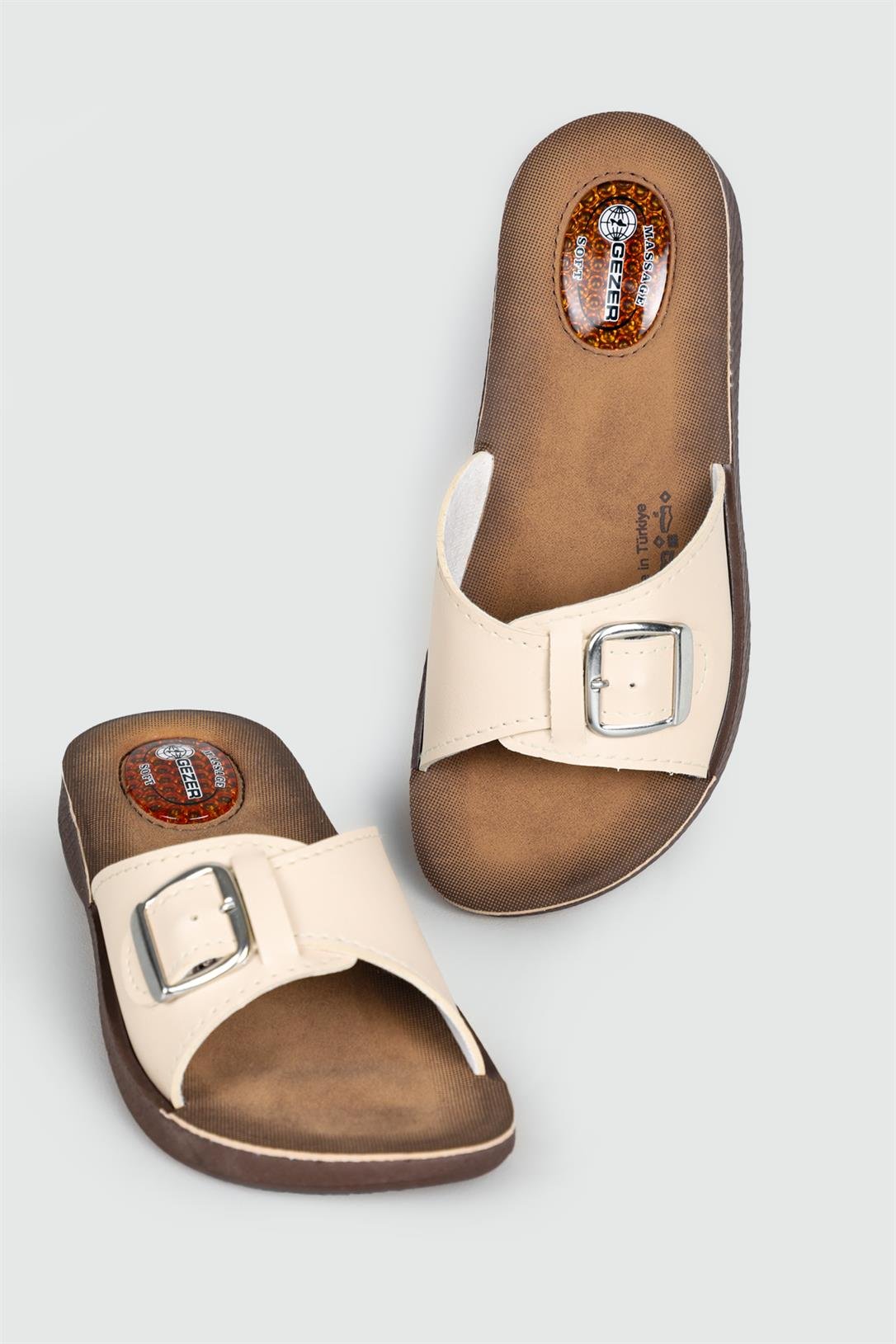 Ev İçi Bej Kadın Terlik 10826 Kategorisiz Gezer 20357823