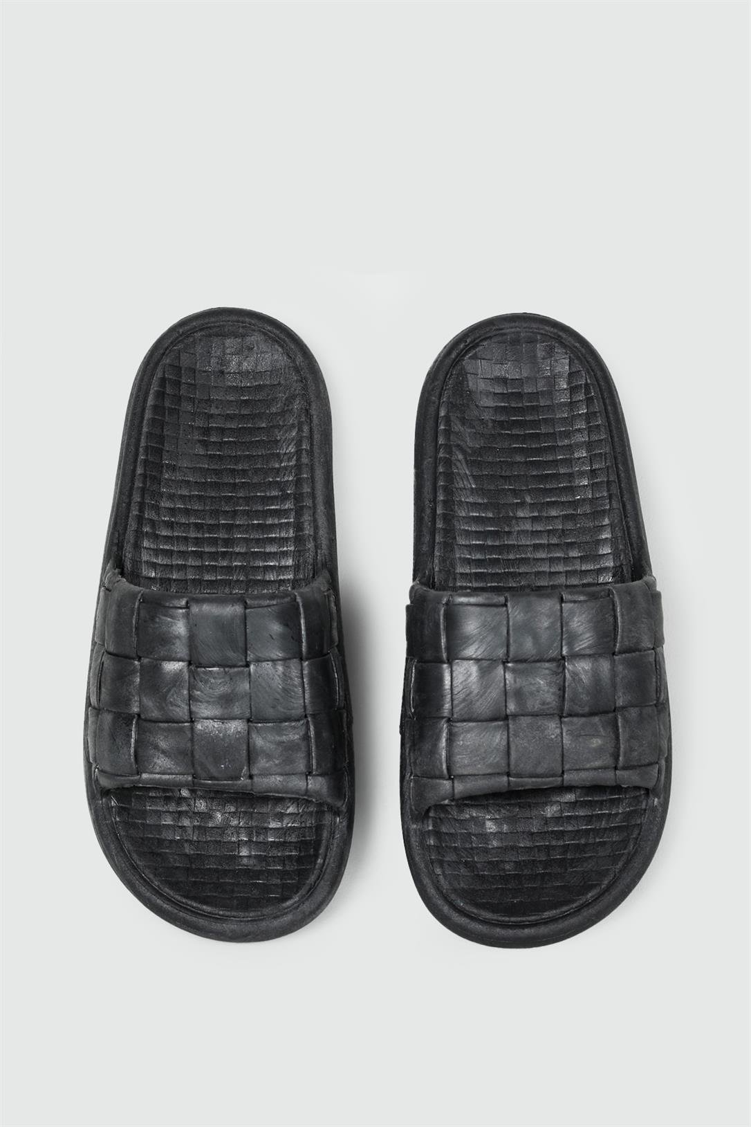 Ev İçi Siyah Kadın Terlik 14936 Kategorisiz Gezer GEZER 14936 ZEN